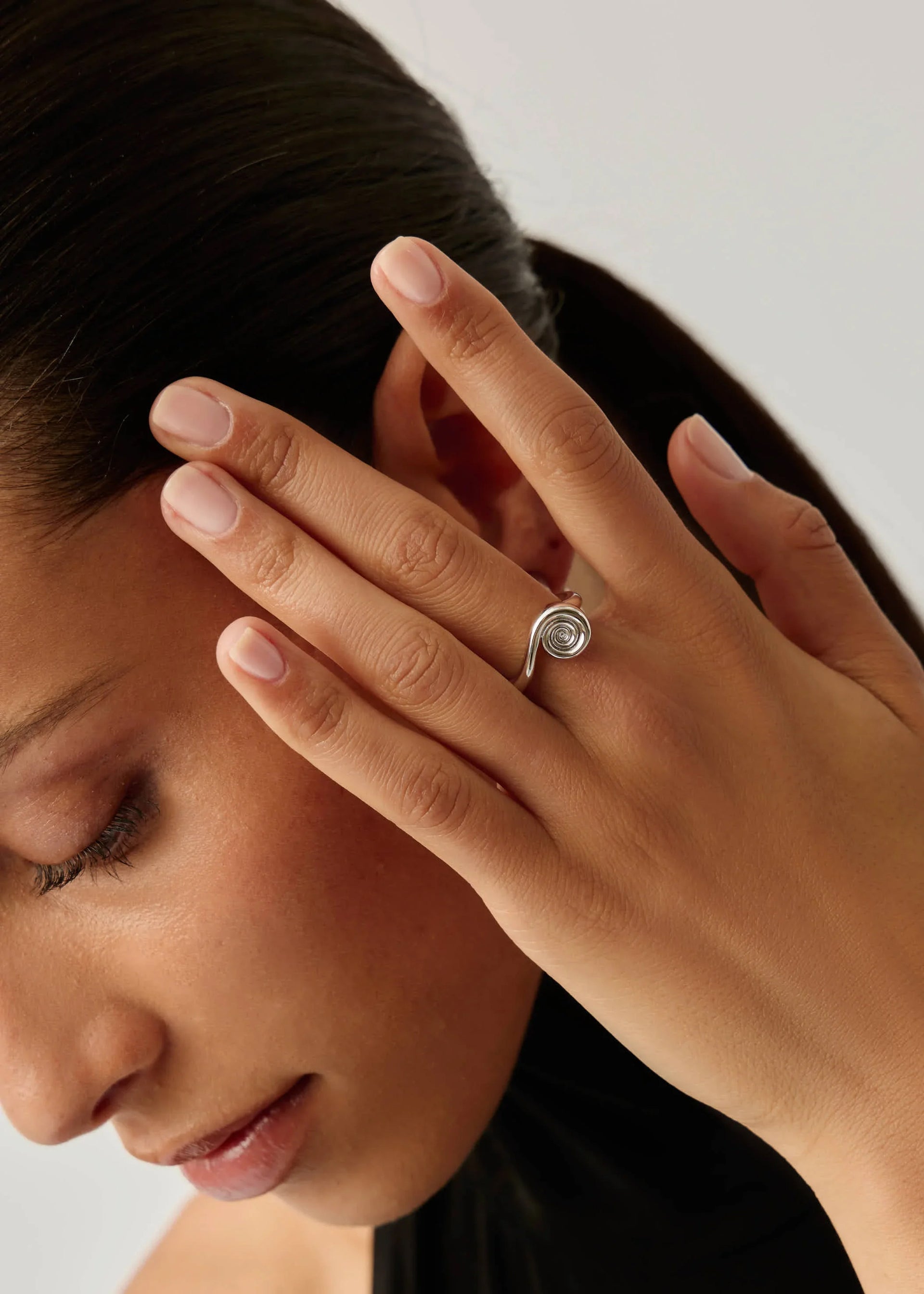 Spiral Dome Statement Ring