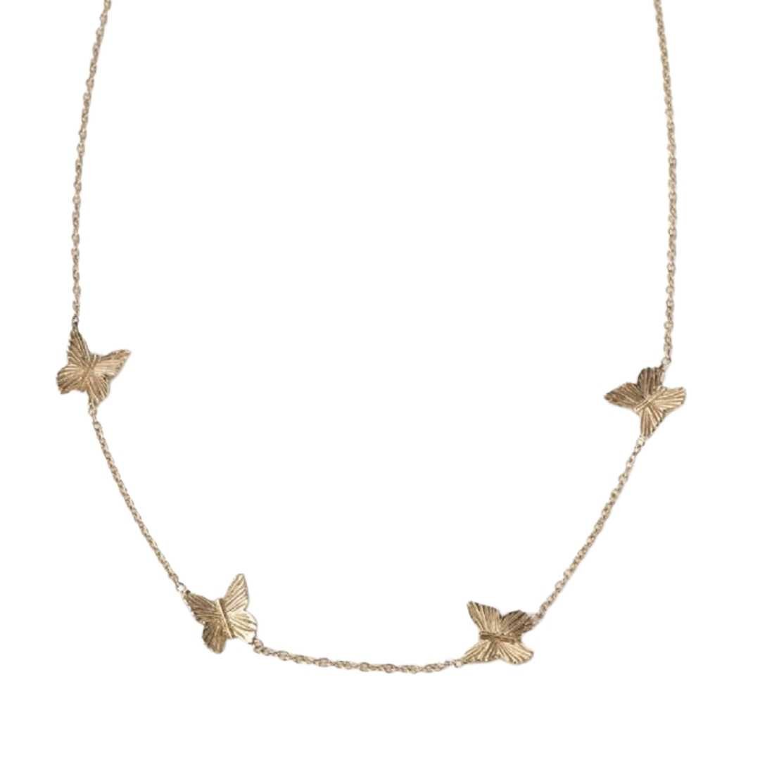 butterfly-quadruple-necklace