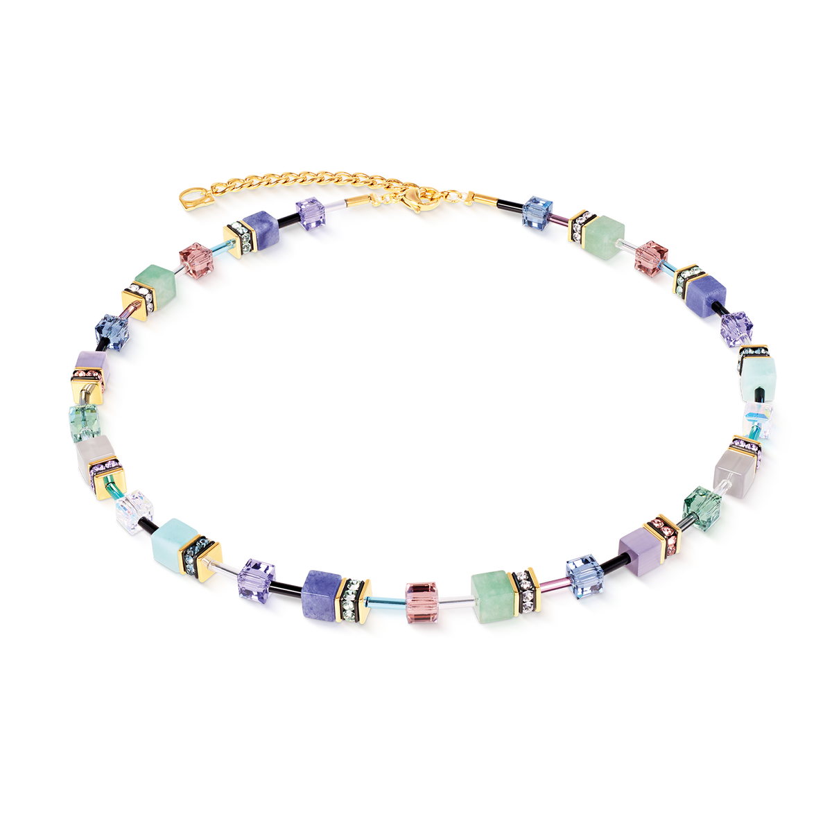 GeoCUBE® Iconic Precious Necklace Pastel Garden