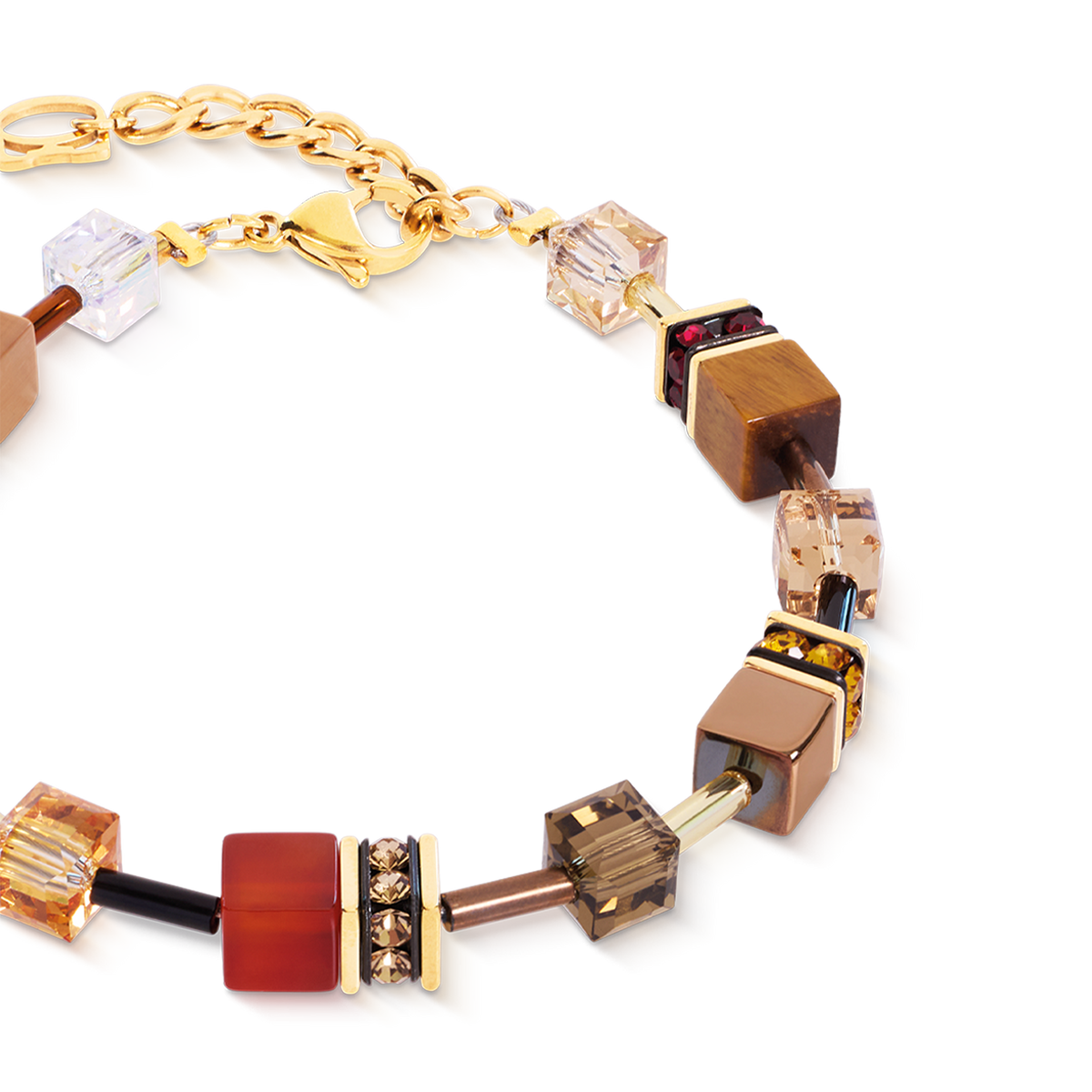 GeoCUBE® Iconic Precious Bracelet Amber Glow