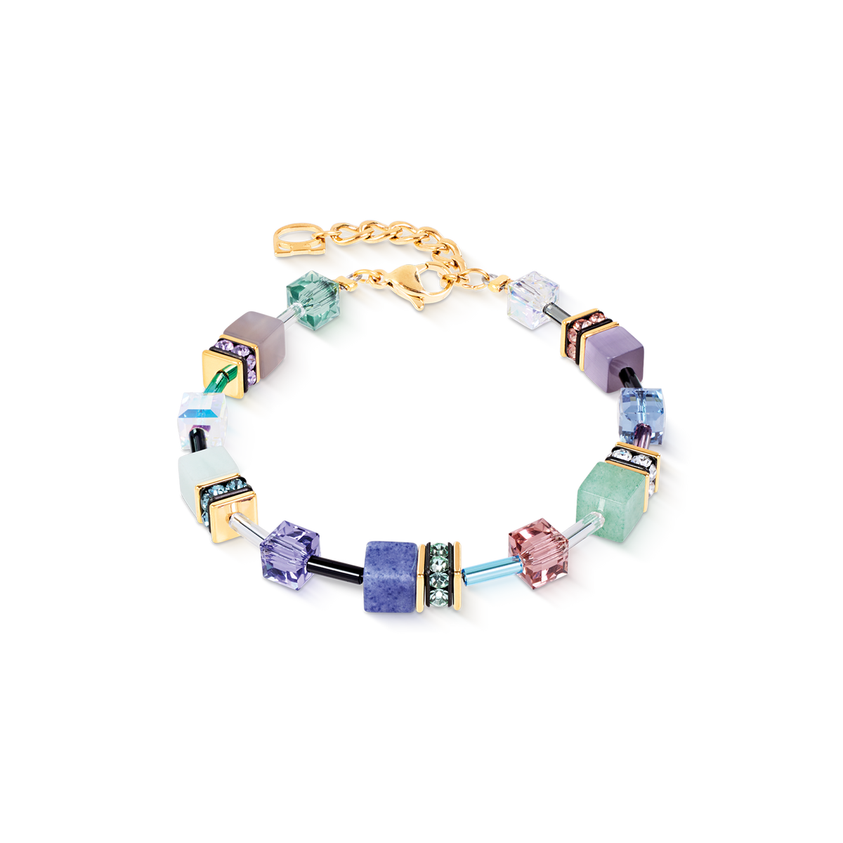 GeoCUBE® Iconic Precious Bracelet Pastel Garden