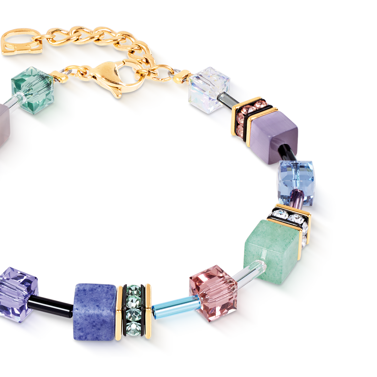 GeoCUBE® Iconic Precious Bracelet Pastel Garden