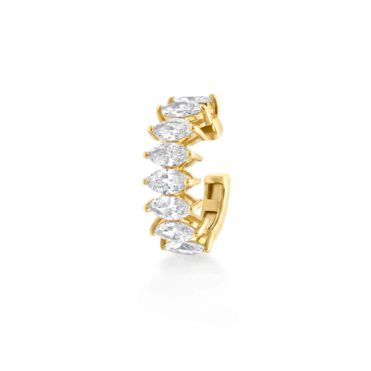Marquise Lab Diamond Ear Cuff