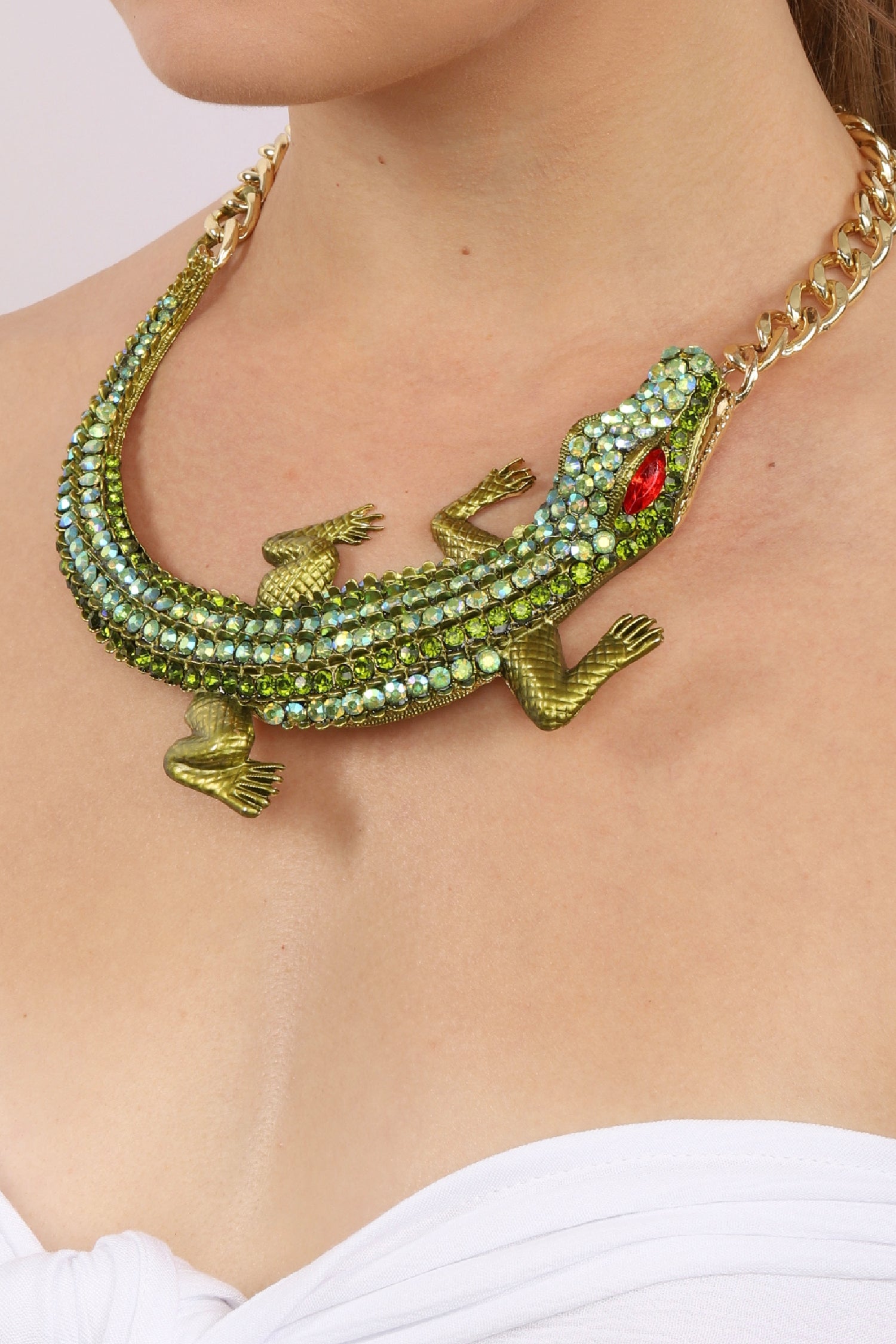 Gecko Necklace
