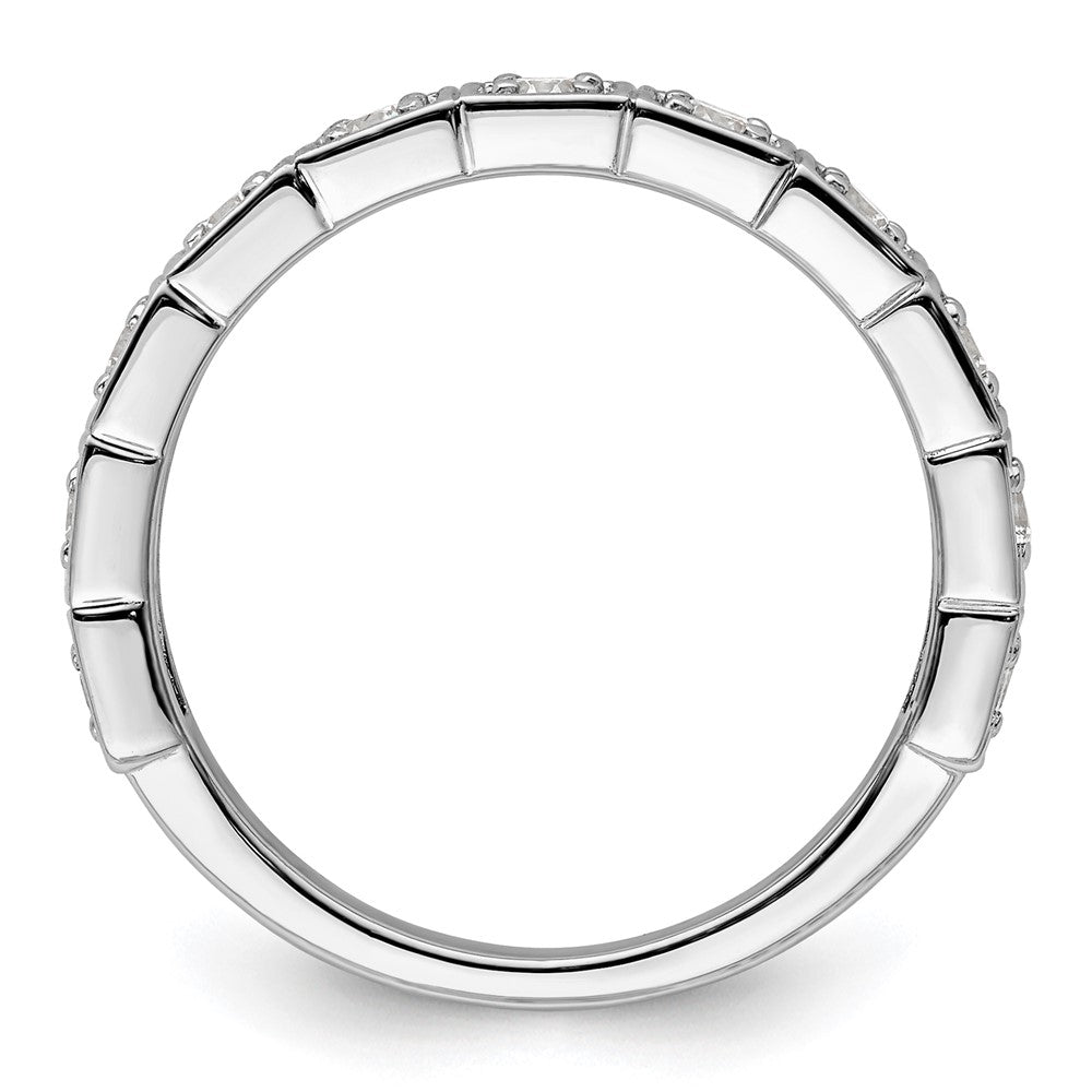 14k Gold Lab Grown Diamond Wedding Band Ring 1/2ct Clarity- VS Color- G-H