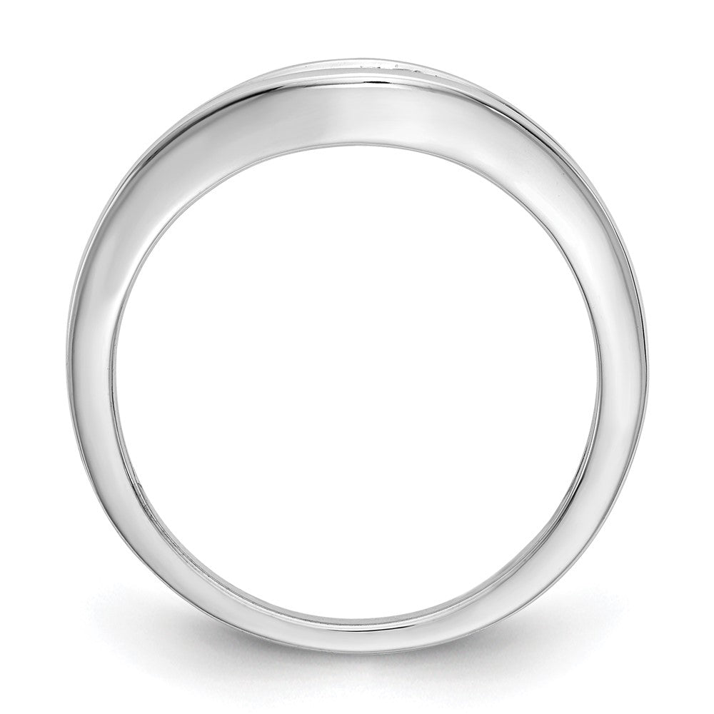 14k Gold Lab Grown Diamond Wedding Band Ring 1/5ct Clarity- VS Color- G-H