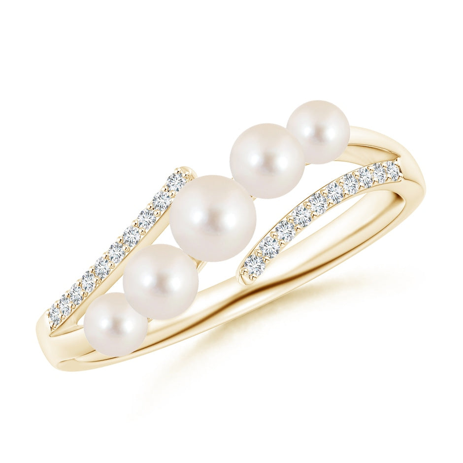 Seed Freshwater Pearl Bypass Ring