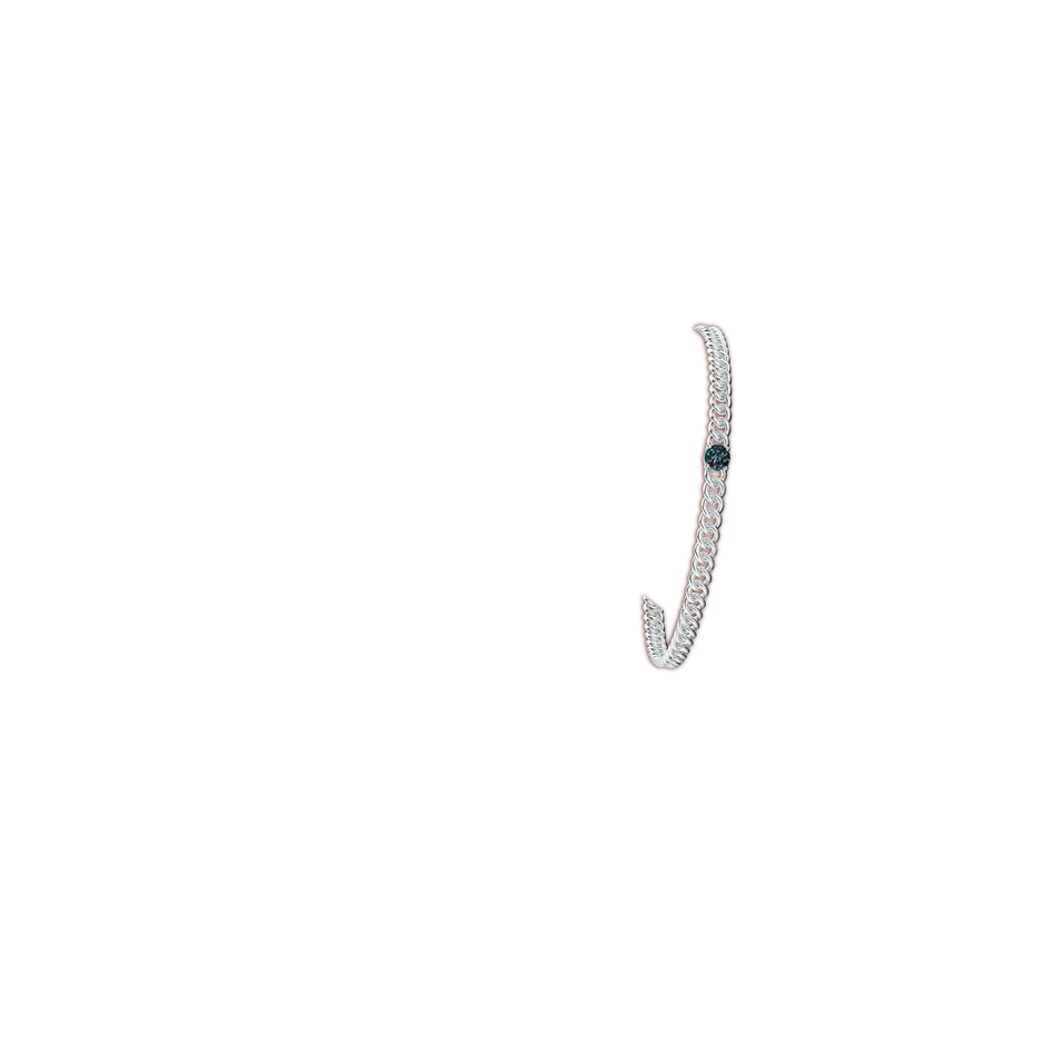 Solitaire Round Lab-Grown Alexandrite Bracelet