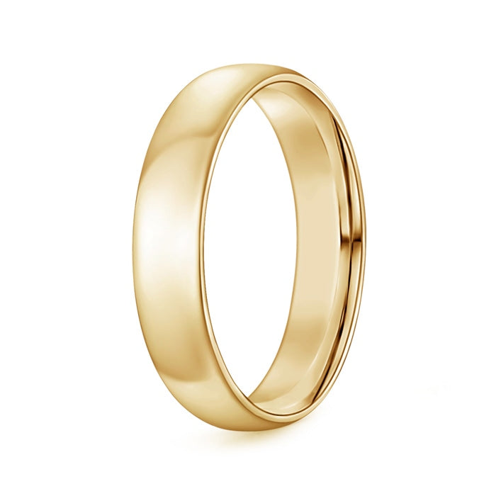 Classic Comfort Fit Plain Wedding Band for Him