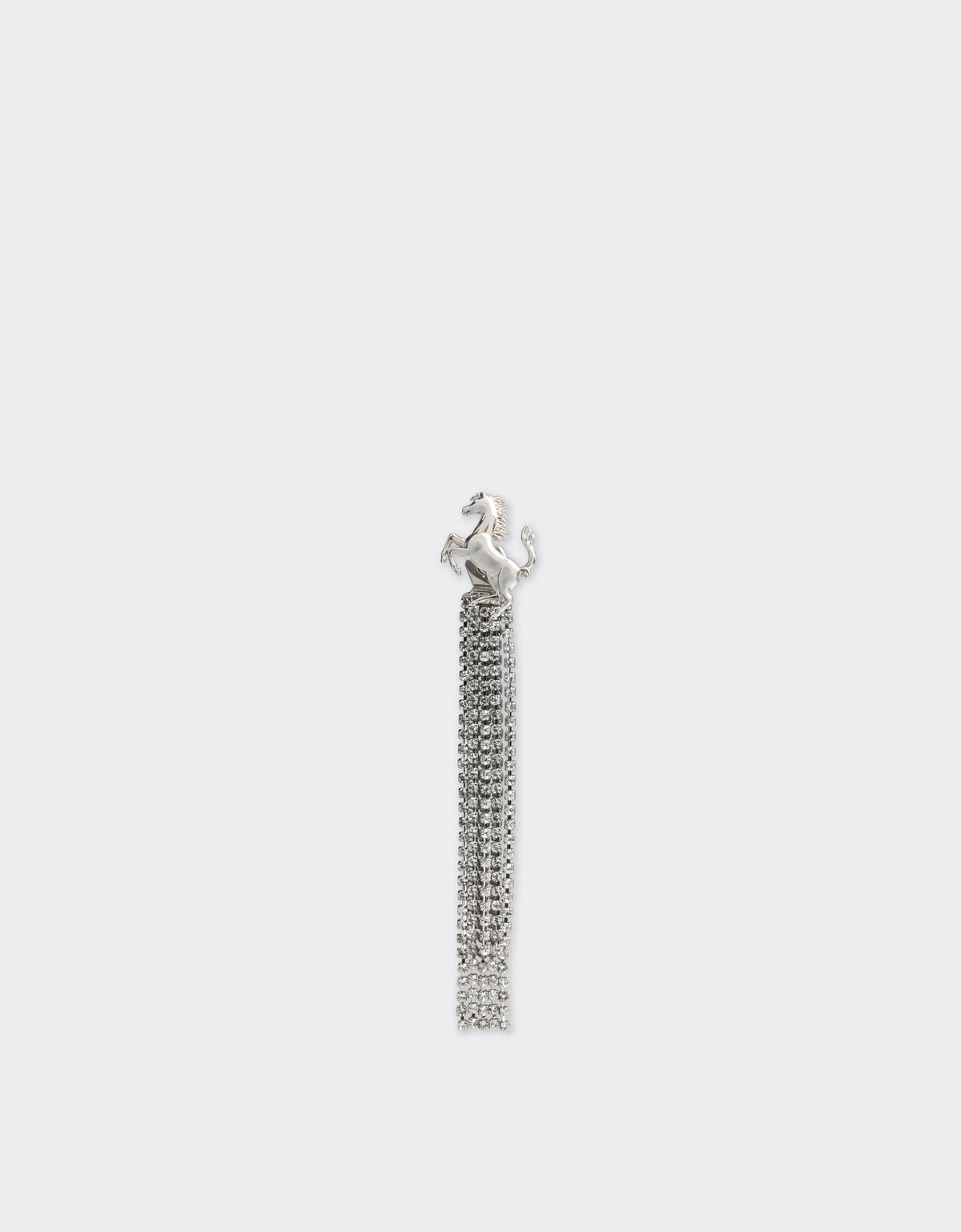 Earrings with rhinestones