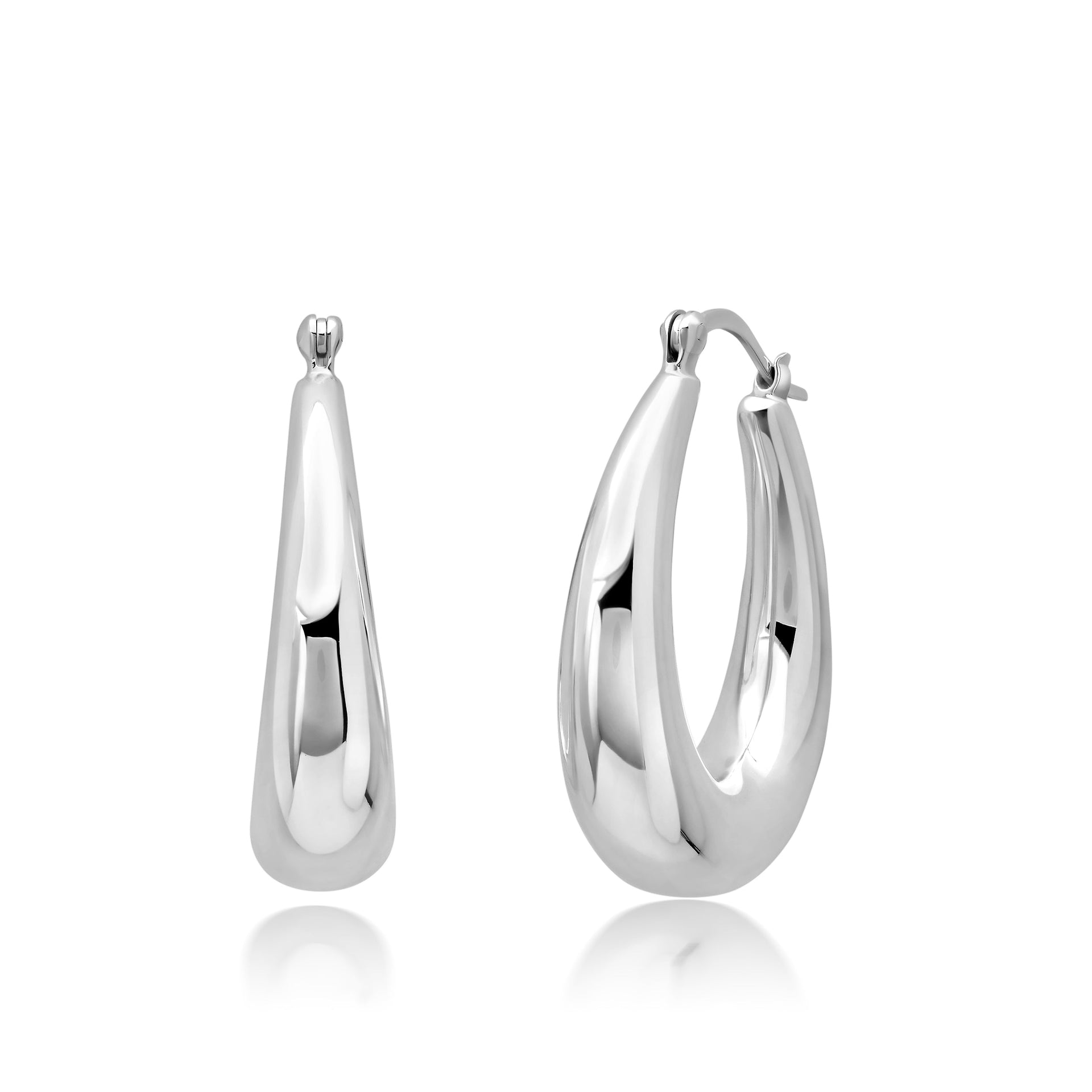 Sterling Silver Hoop Earrings