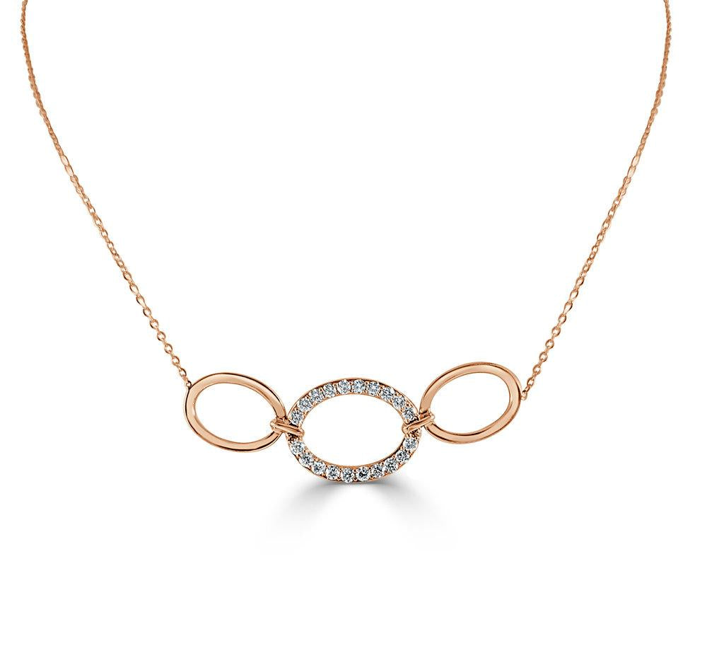 14k Gold & Diamond Necklace