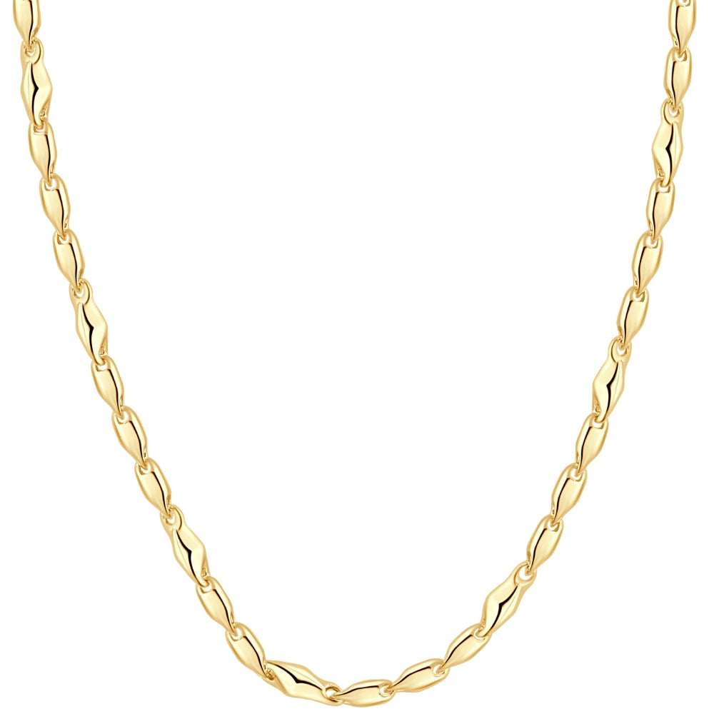 14k Yellow Gold Women's 24' Chain Necklace 17 Grams 4mm Thick
