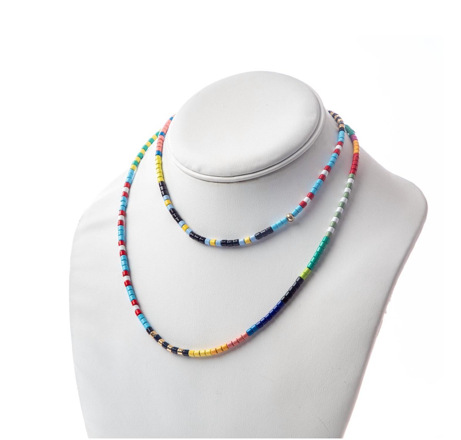 Big Sur Long Necklace In Seacrest