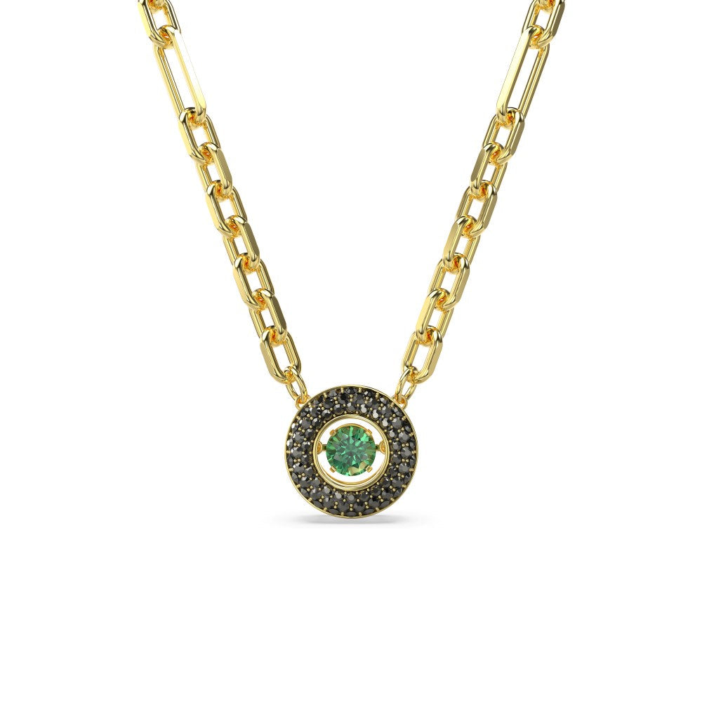 Swarovski Women's Una Green Crystal Necklace