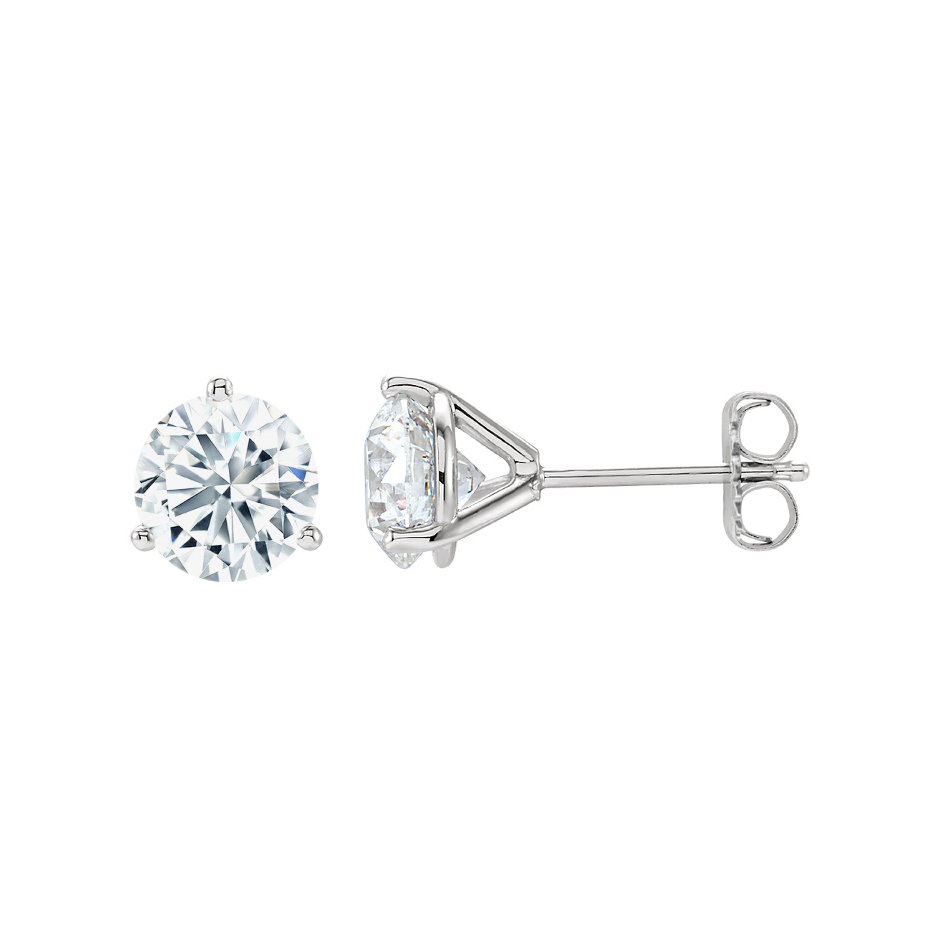 3ct TW Promo Studs Screwbacks