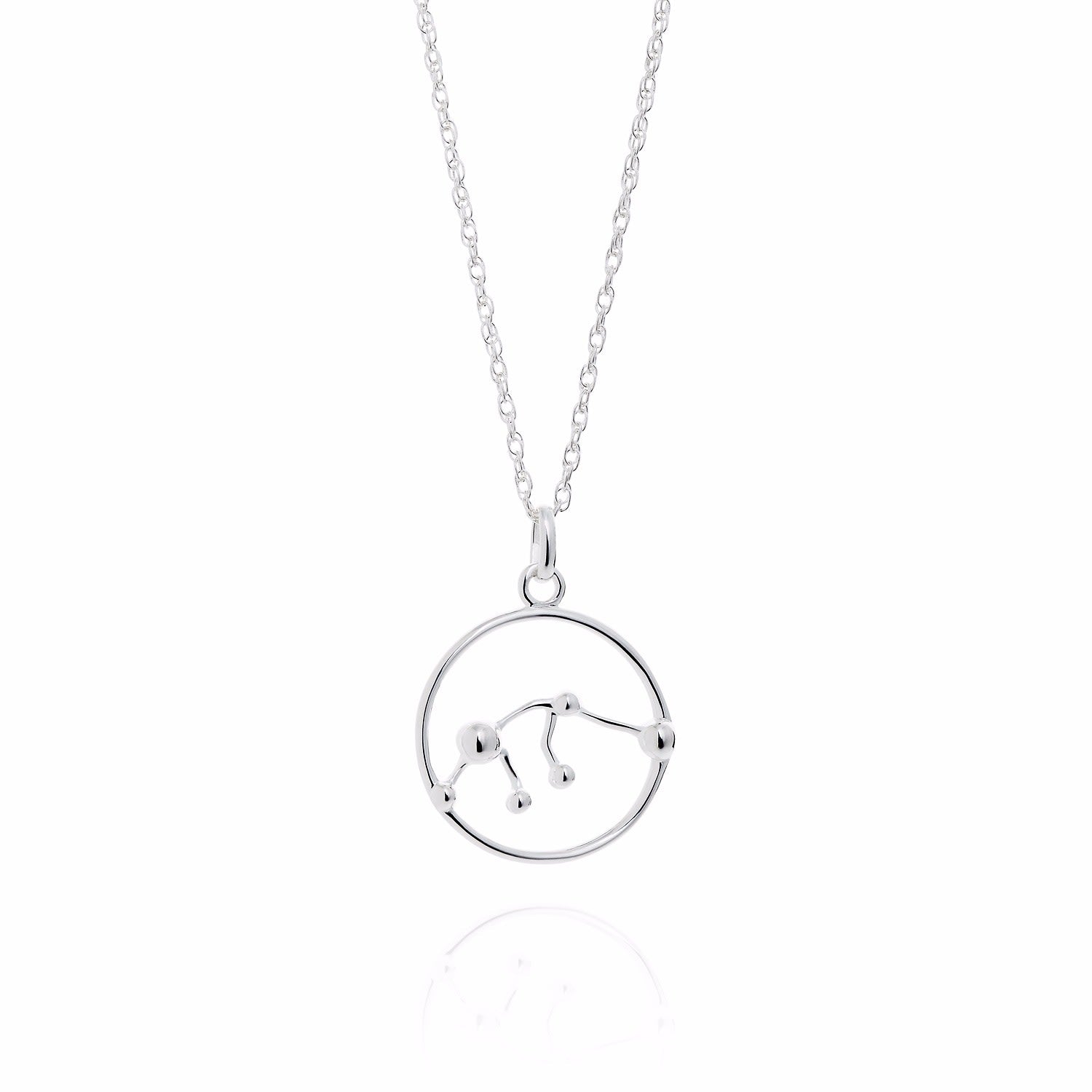 Aquarius Astrology Necklace