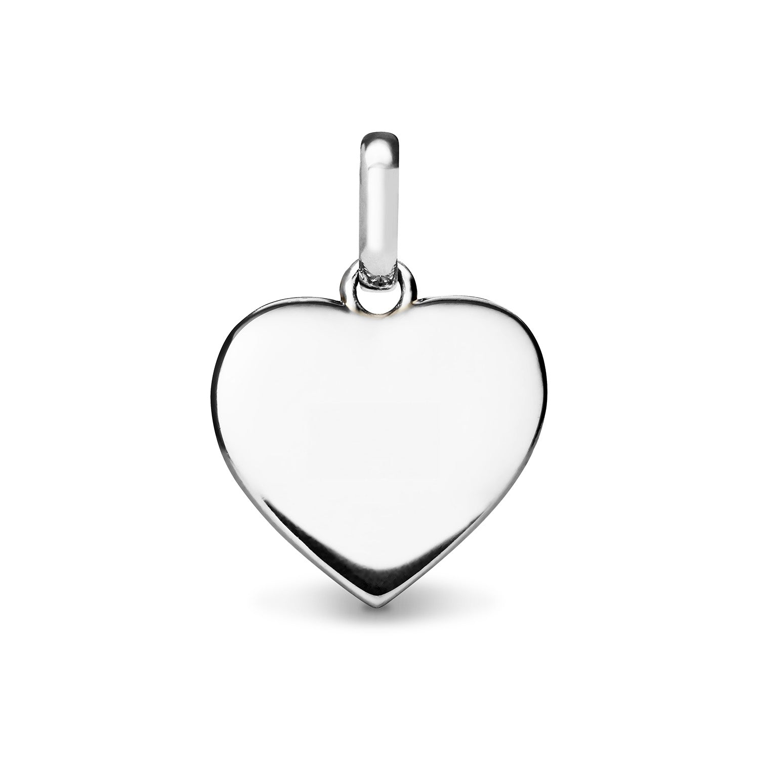Entwine Custom Heart Necklace (Silver)