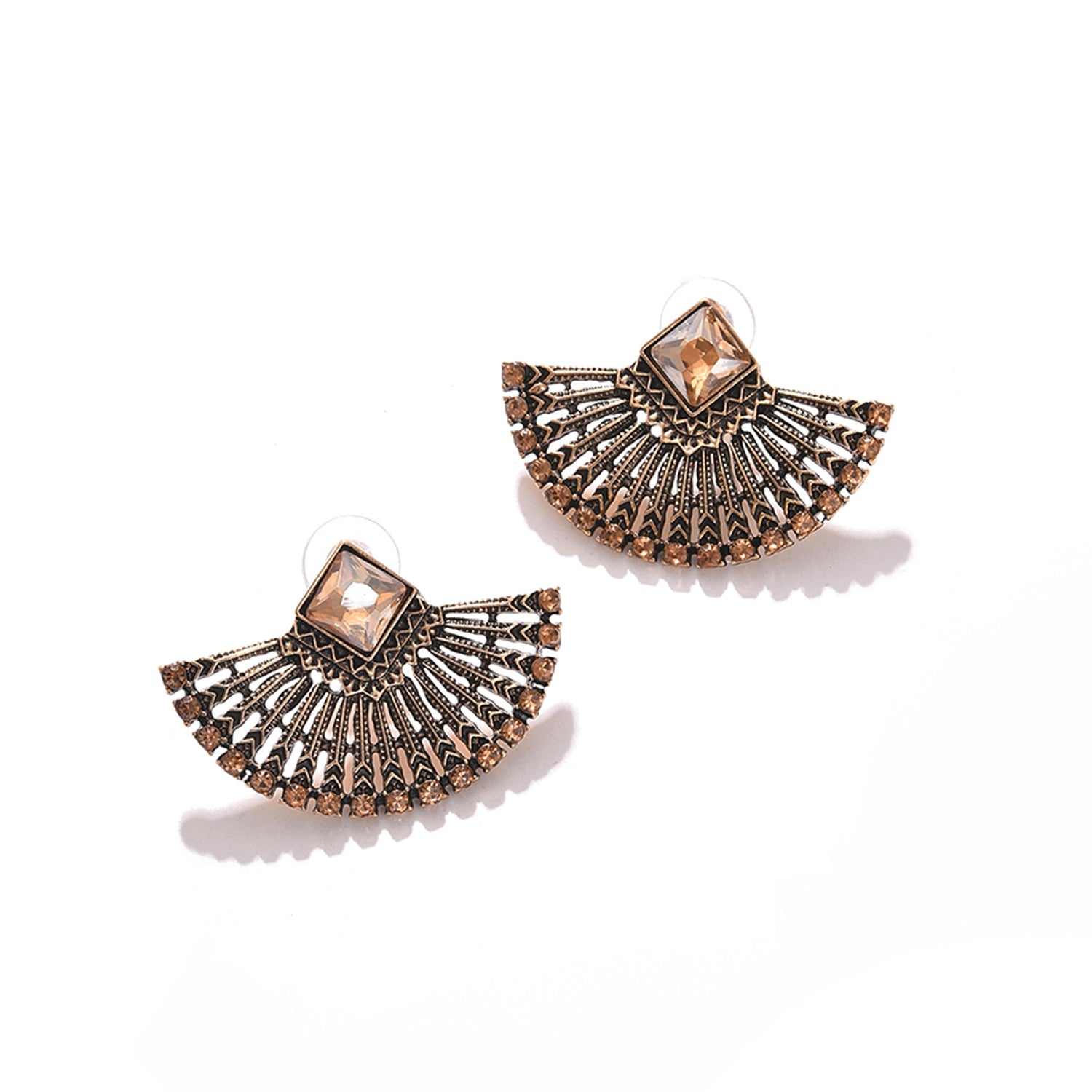 Gold Plated Designer Stud