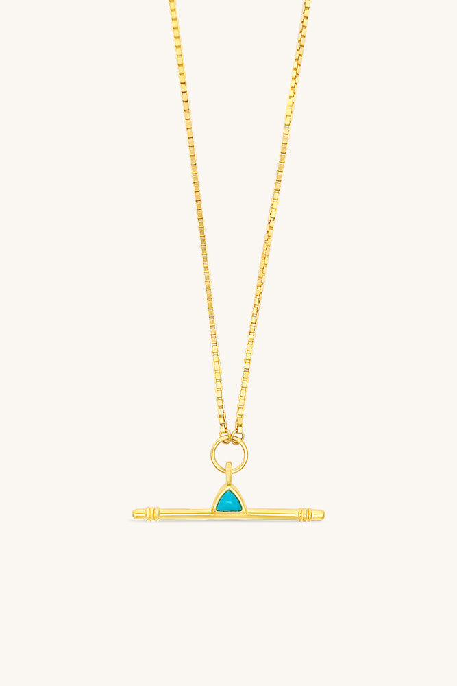 5 O'Clock Necklace - Gold