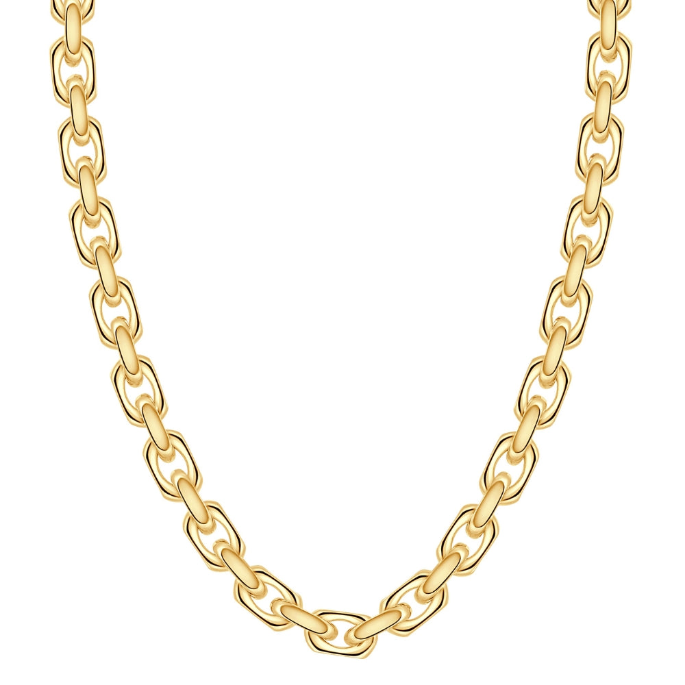 14k Yellow Gold Women's 24' Chain Necklace 42 Grams 8.5mm Thick