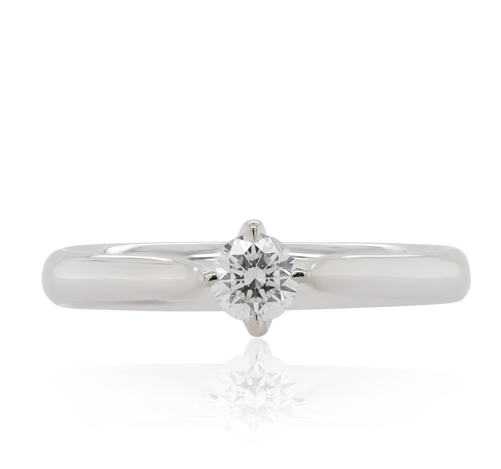 18K White Gold 0.30ct Diamond Ring