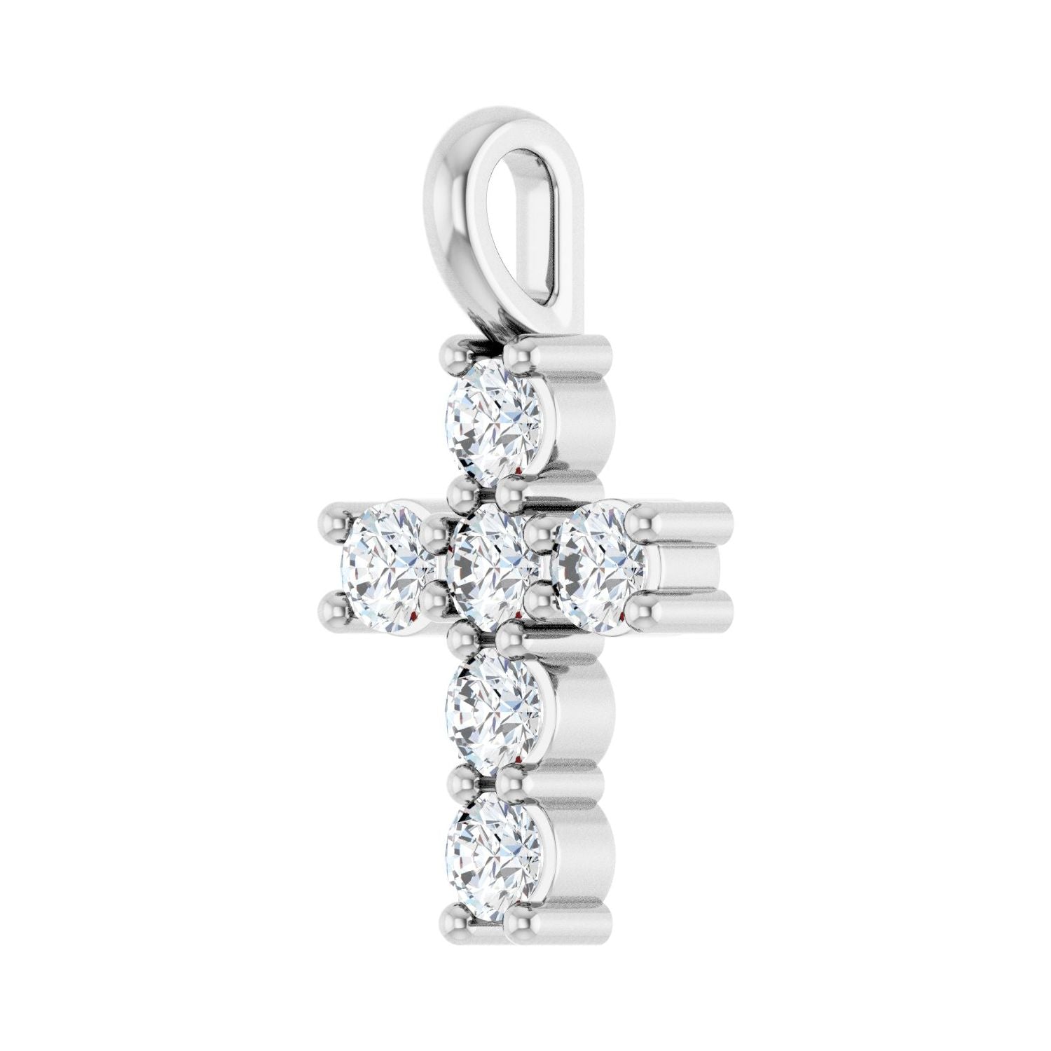 14k Gold 1/3ct Lab-grown Diamond Pendant