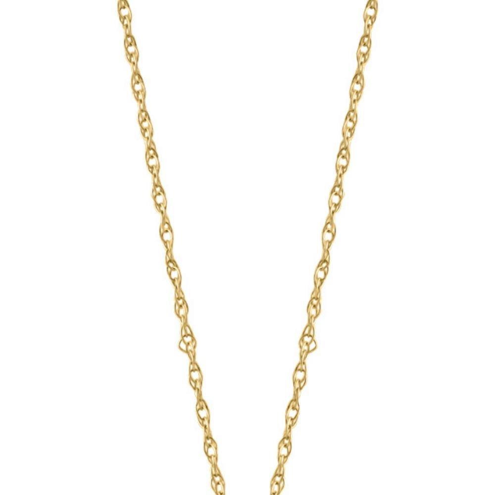 1/4Ct Pink Diamond Solitaire Pendant 14k Yellow Gold 18' Necklace Lab Grown