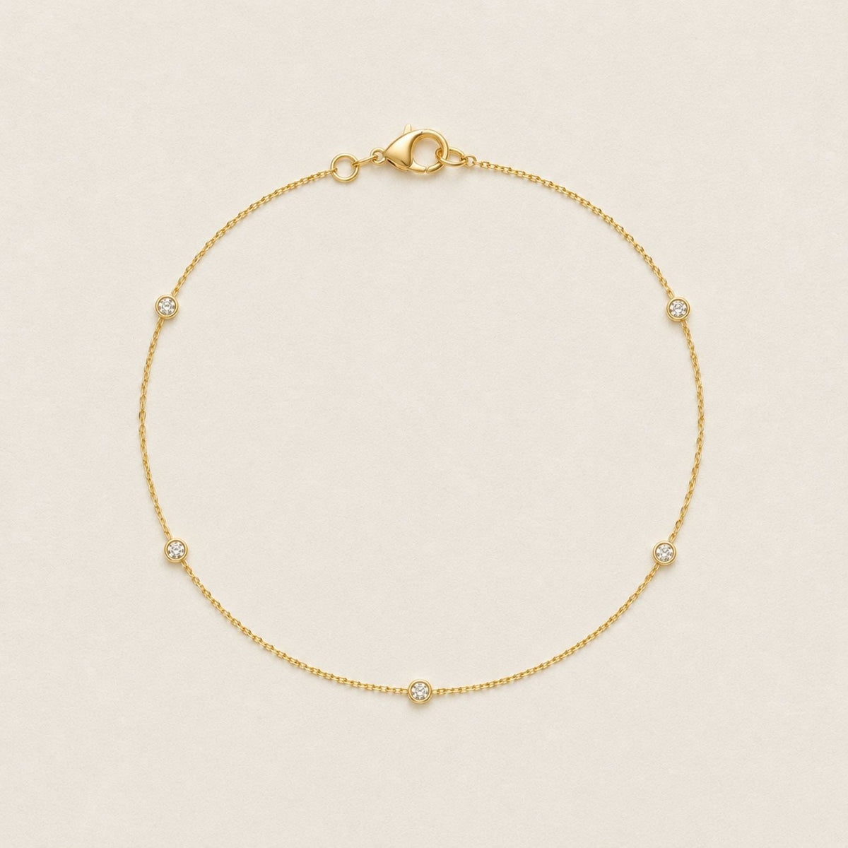 Aurora Diamond Station Bracelet