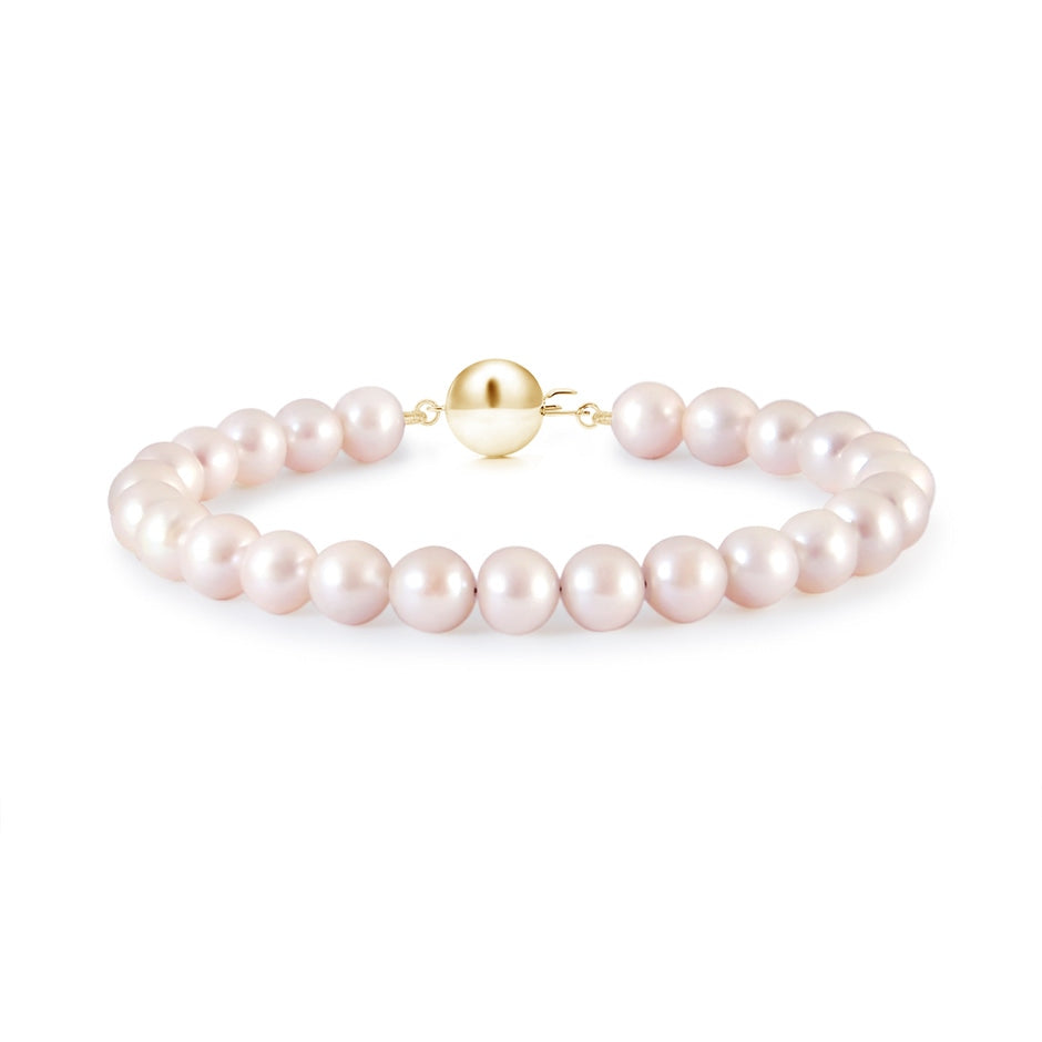 Classic Japanese Akoya Pearl Single Strand Bracelet