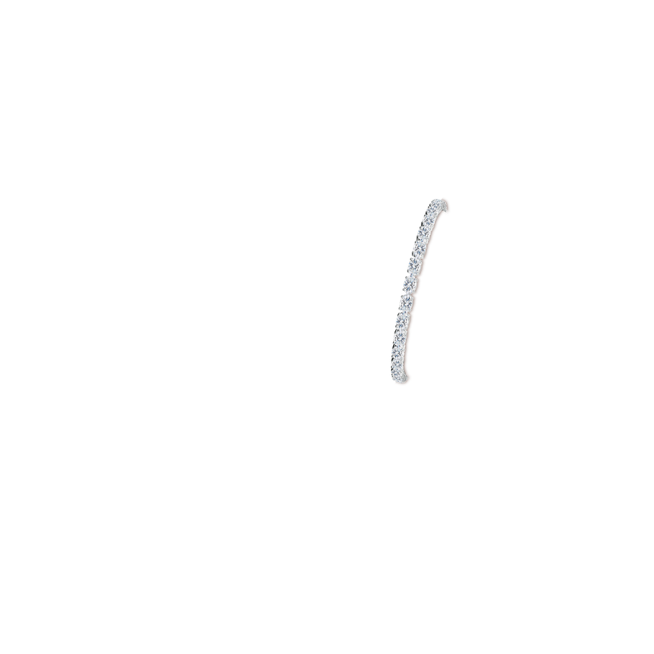 Lab-Grown Classic Oval Diamond Tennis Link Bracelet