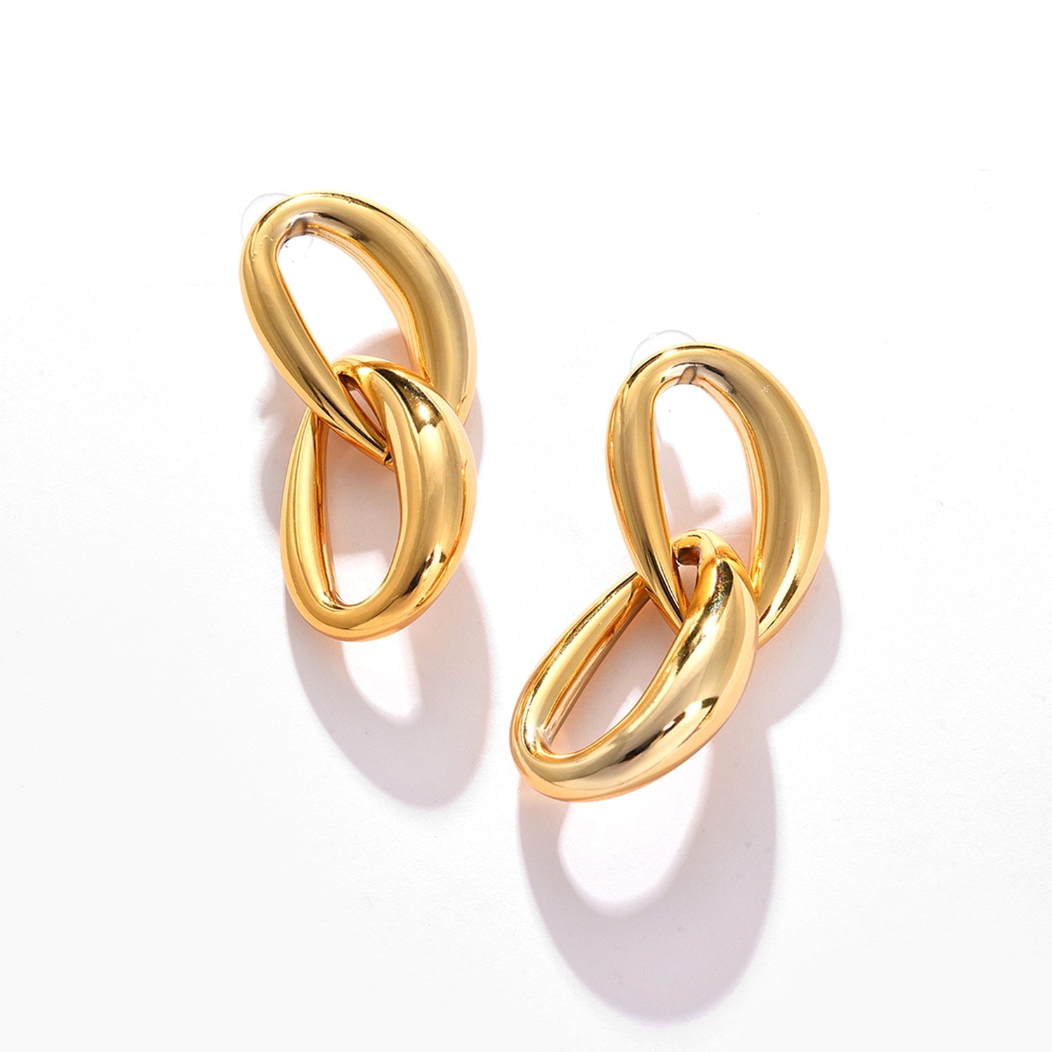 Gold Plated Designer Drop Earring