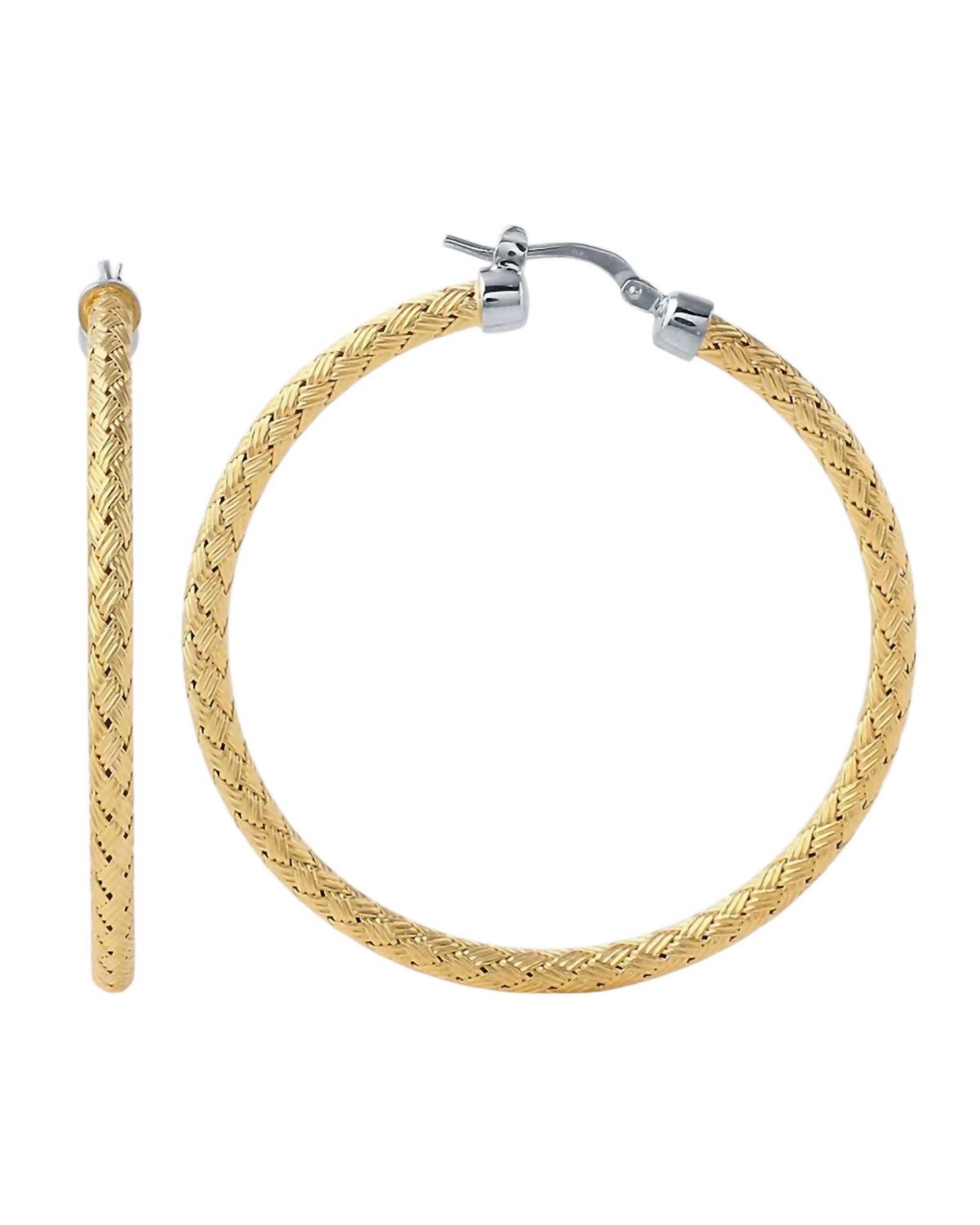 Women's Hoop Earring In Gold