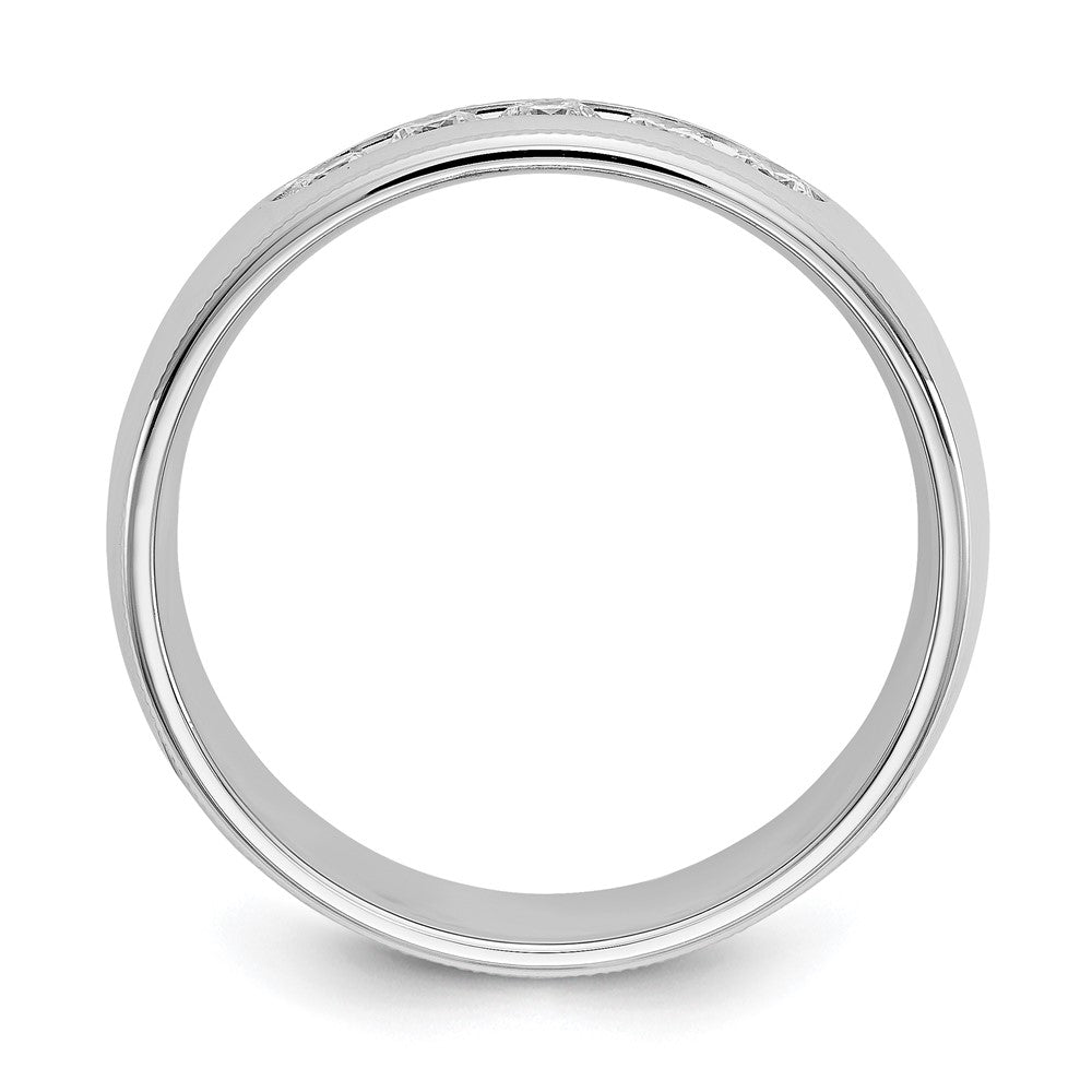 14k Gold Lab Grown Diamond Wedding Band Ring 1/2ct Clarity- VS Color- D-E