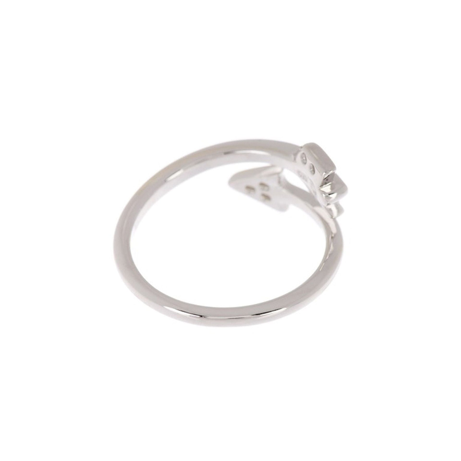Adornia Open Arrow Ring silver