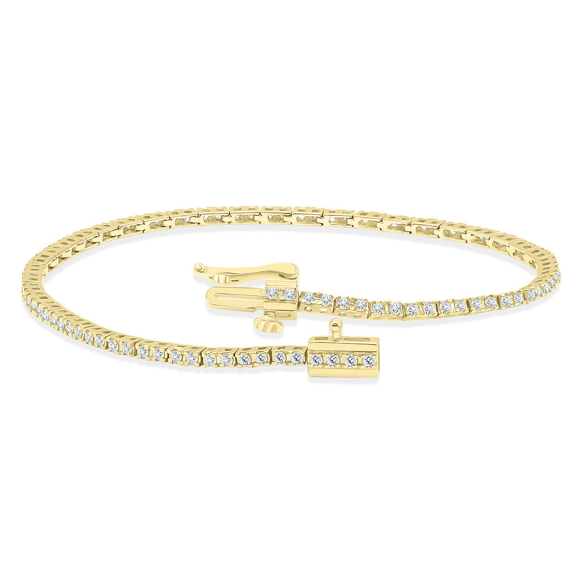 2 Carat Tw Diamond Tennis Bracelet In 14K