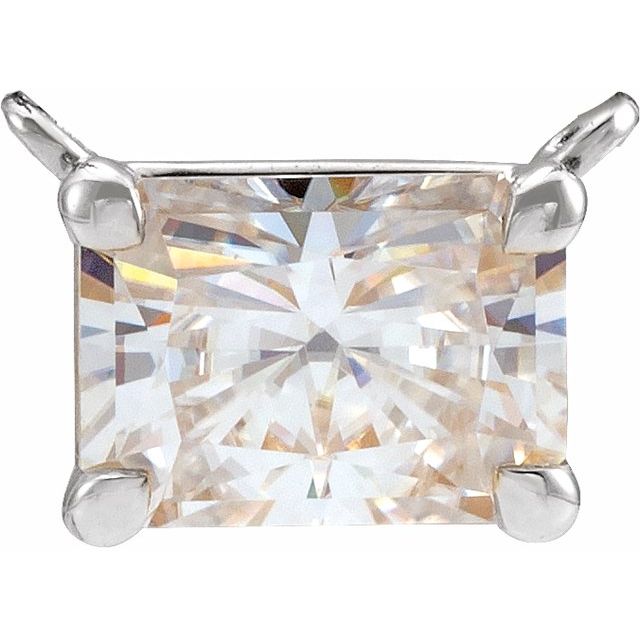 3.4Ct Lab-grown Diamond Necklace in 14K White Gold