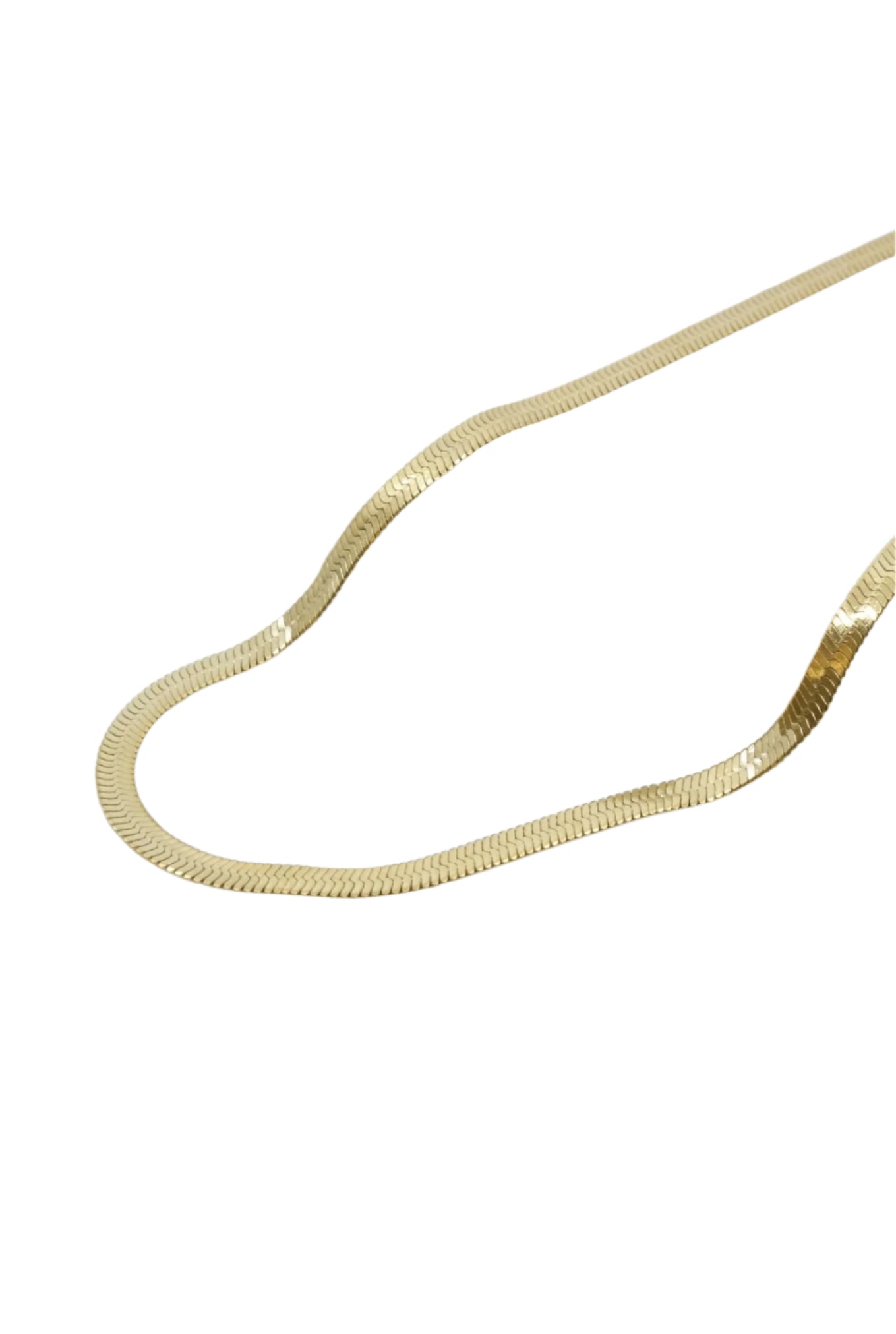 Snake Chain Gold Necklace