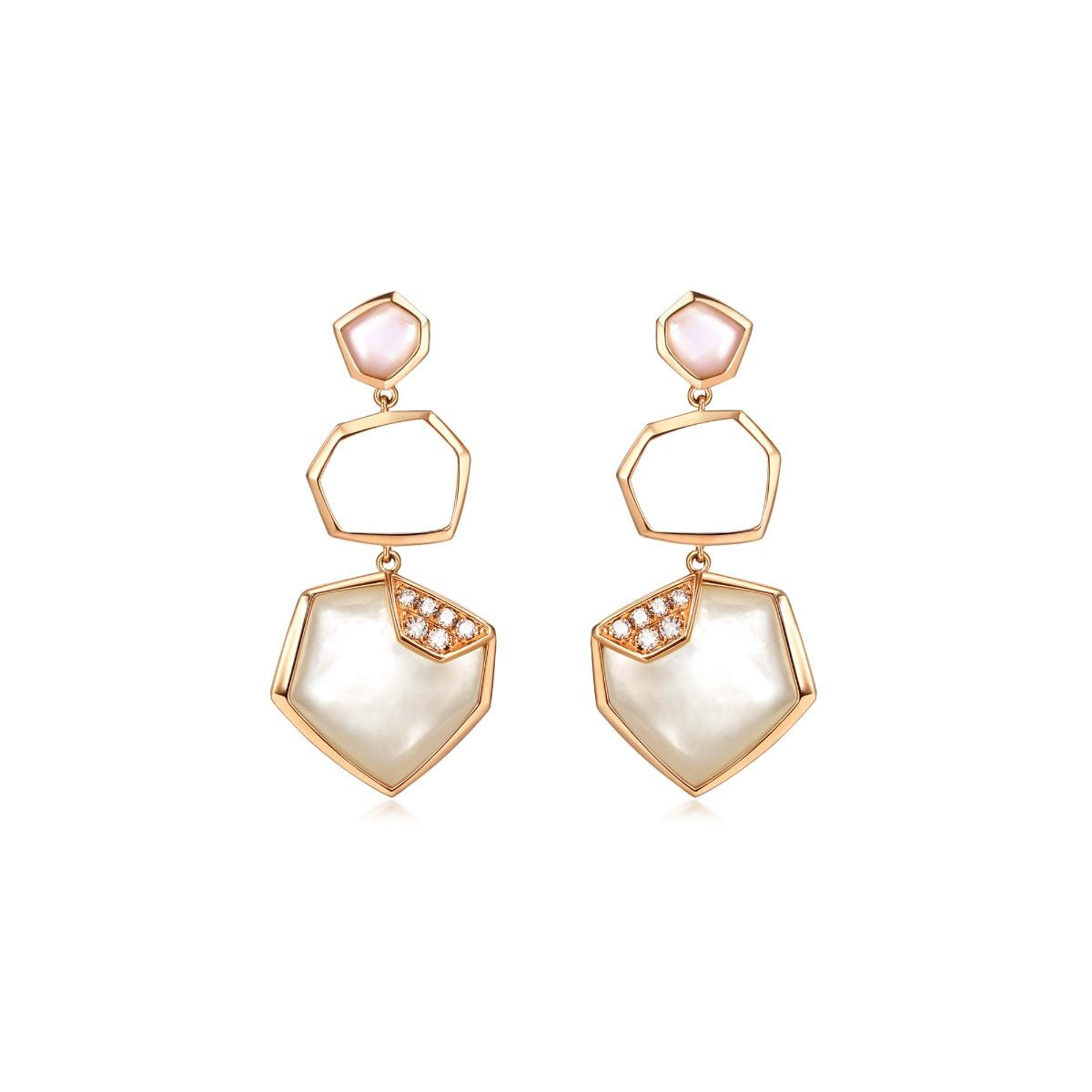harmony-rose-gold-mother-of-pearl-earrings-chow-sang-sang