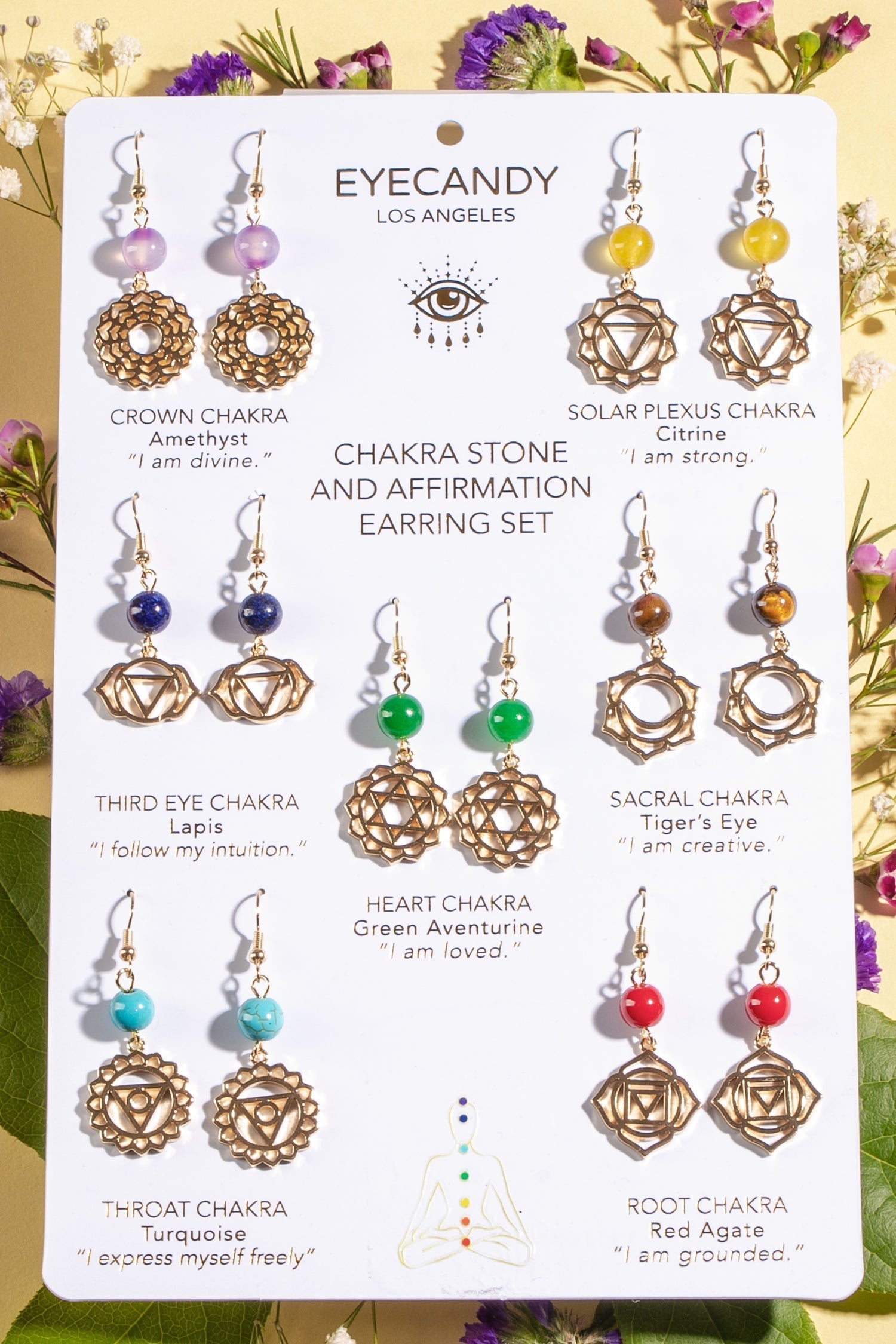 Chakra Earring Set