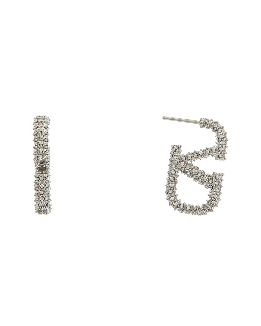 Valentino Vlogo Swarovski Earrings