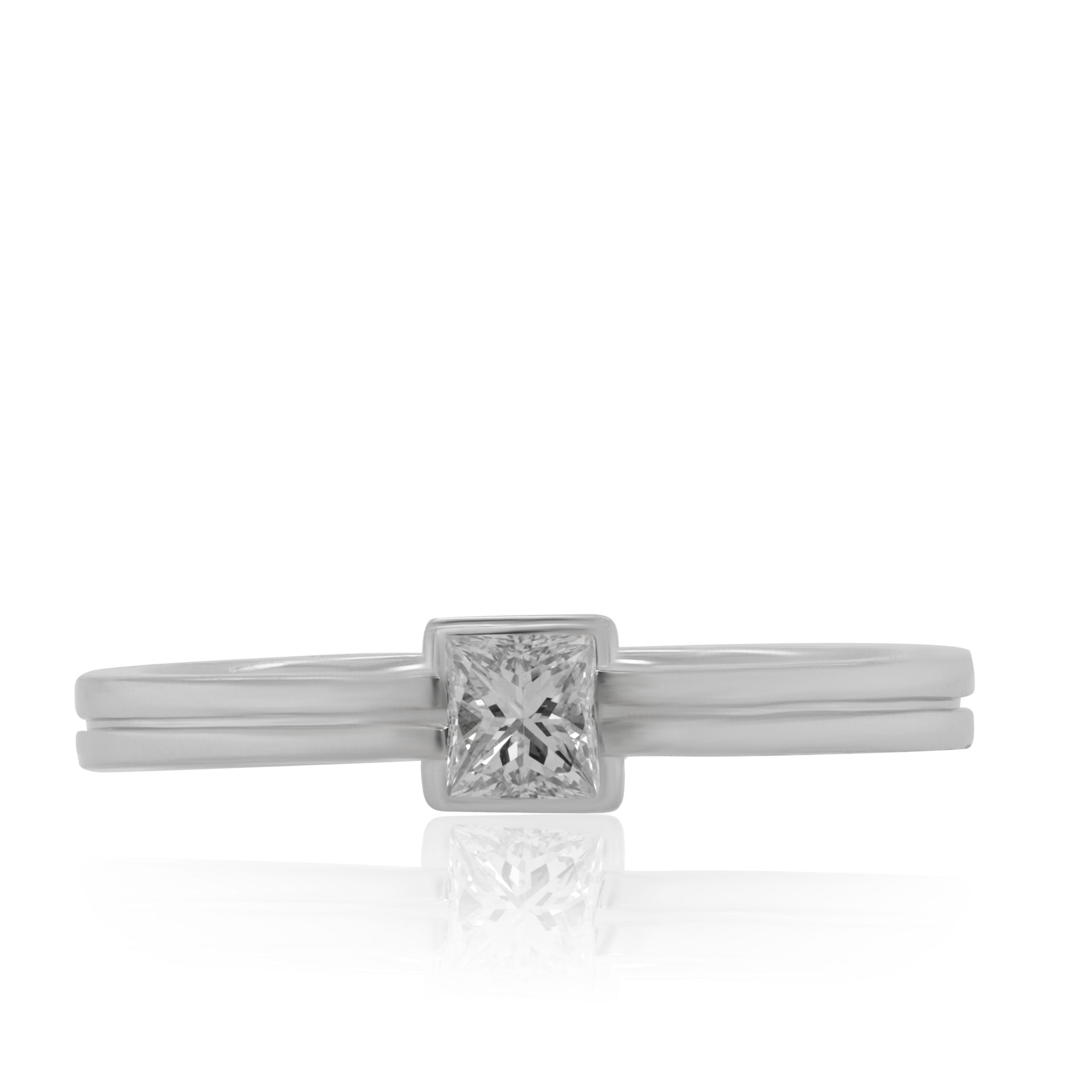 18K White Gold 0.33ct Diamond Ring
