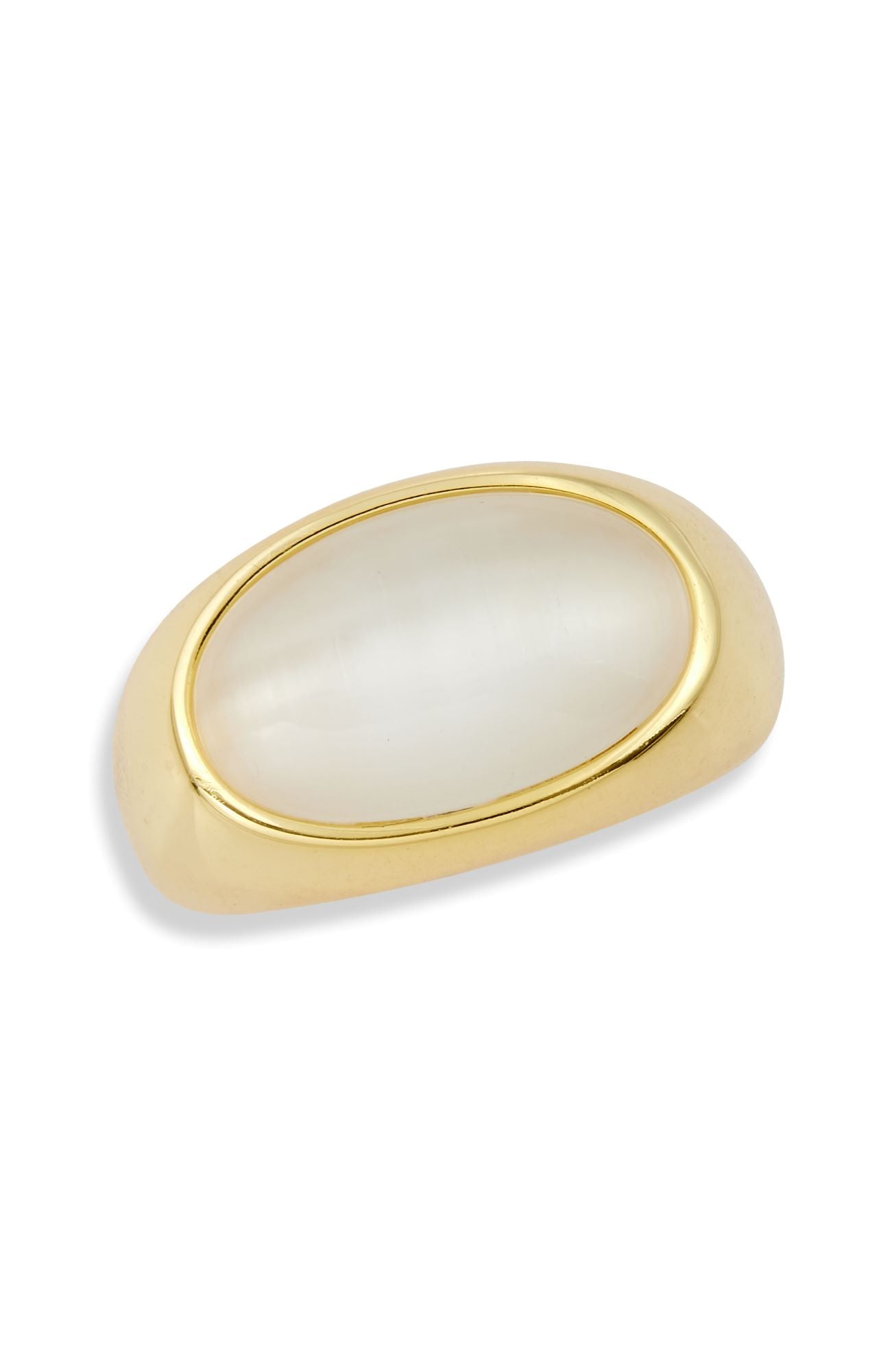 18K GOLD PLATED MOONSTONE