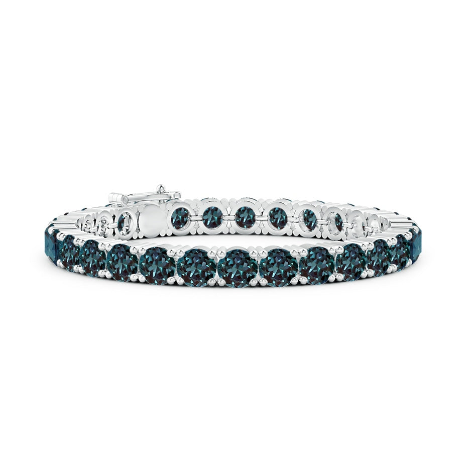 Classic Lab-Grown Alexandrite Linear Tennis Bracelet