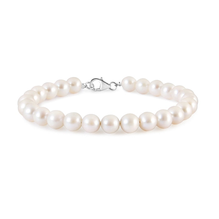Freshwater Pearl Single Strand Bracelet