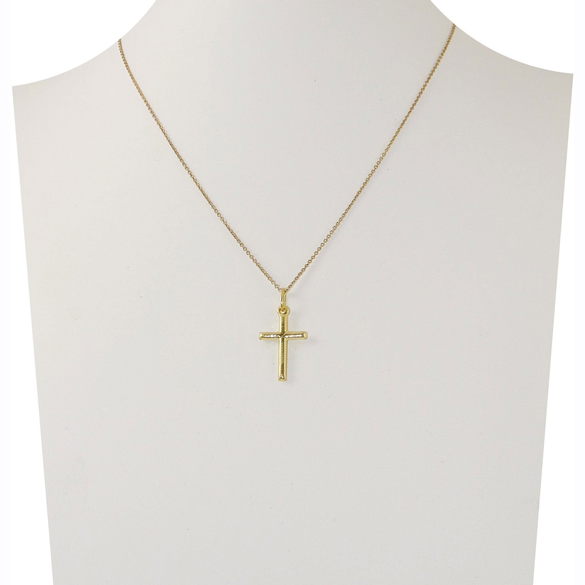 Italian Design Vermeil Cross