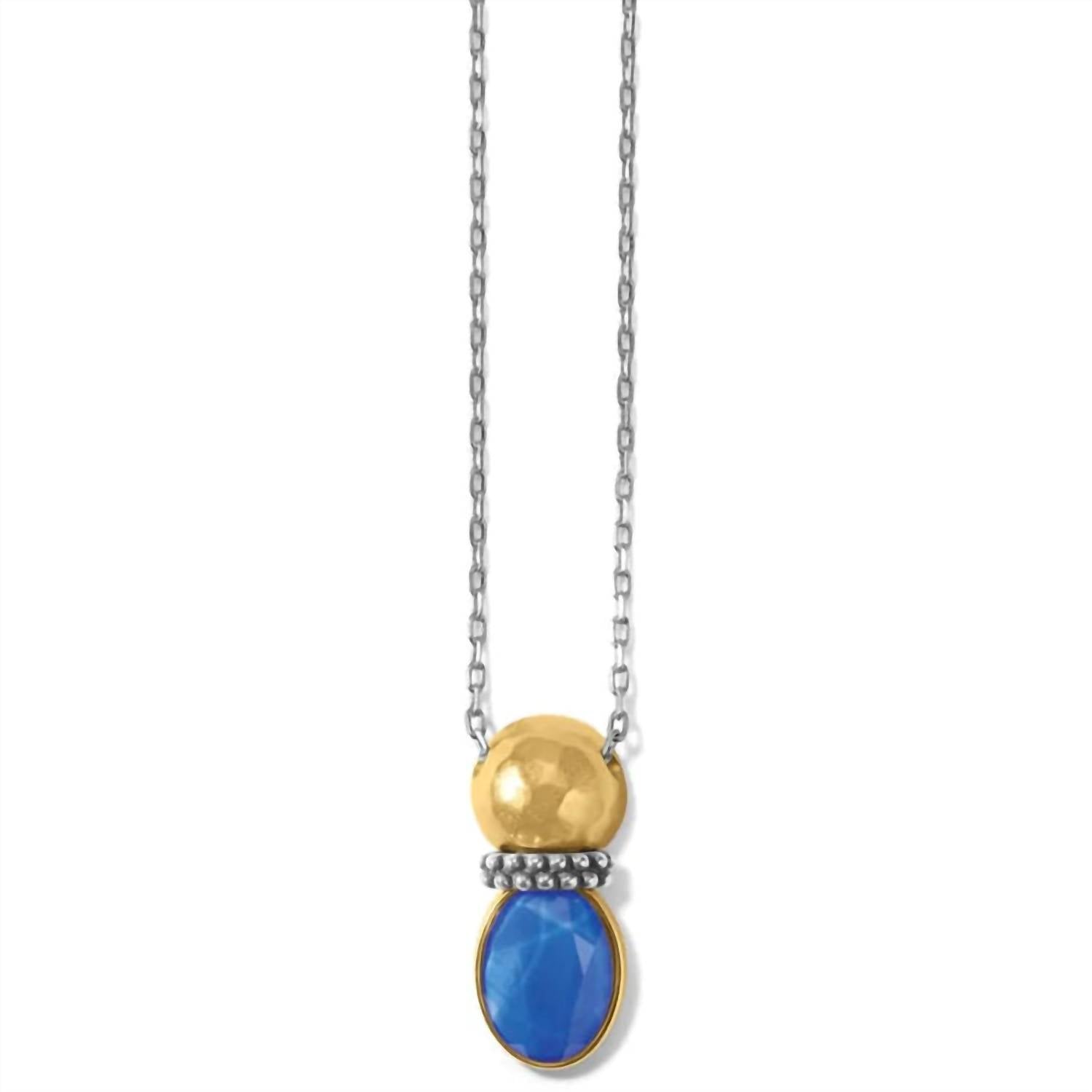 Women's Venus Necklace In Blue/gold