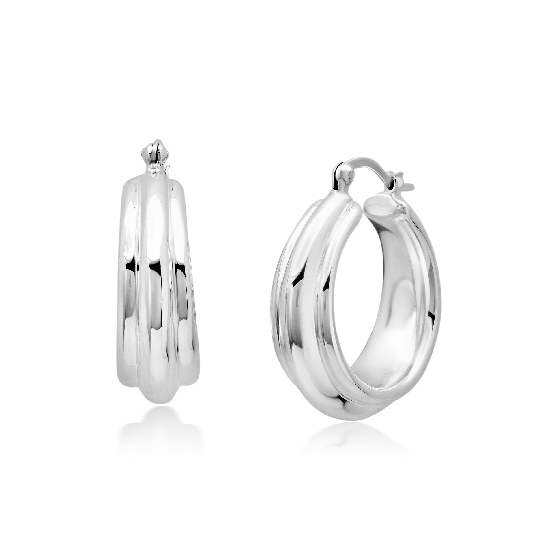 Sterling Silver Hoop Earrings