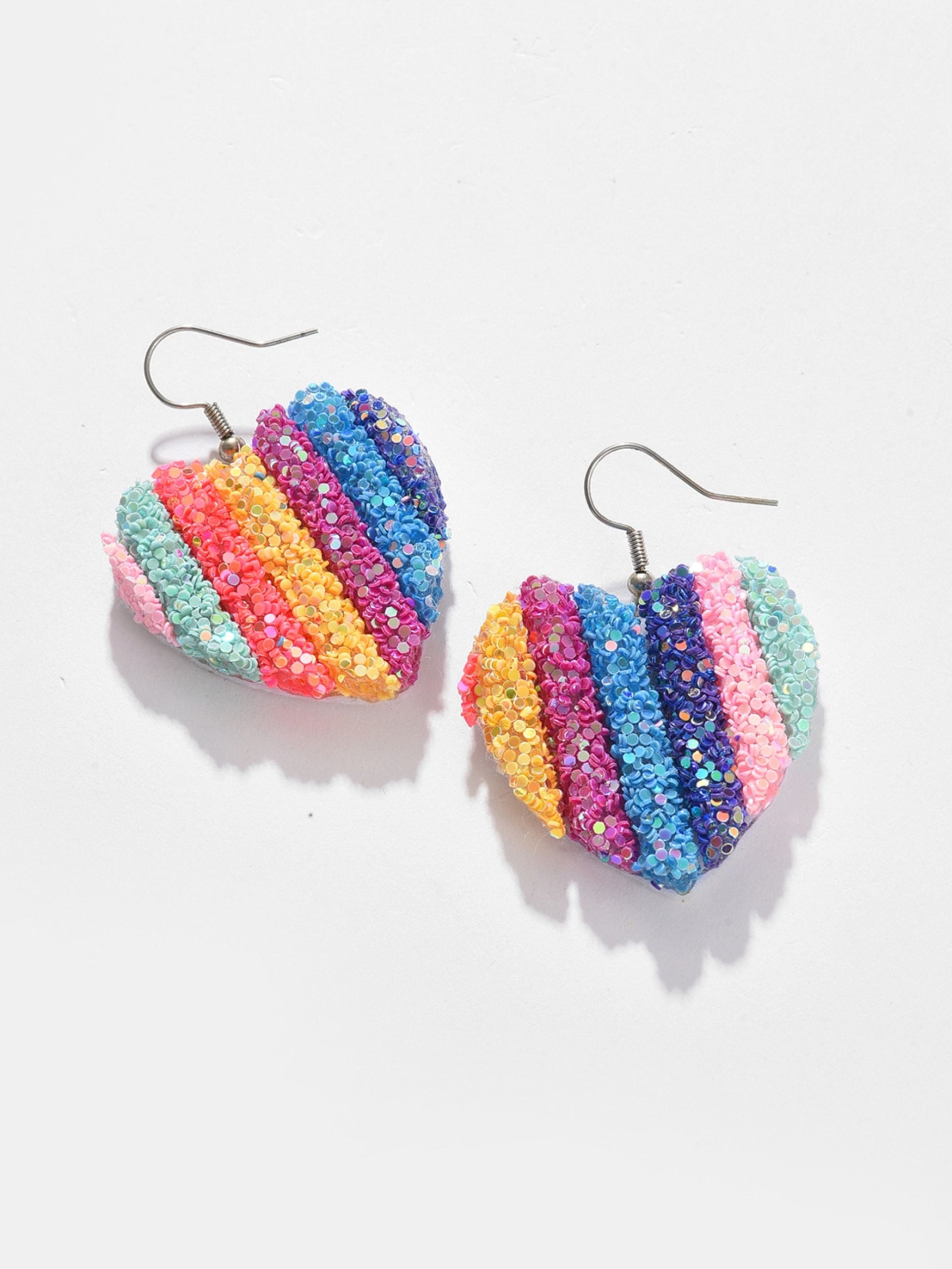 Multicoloured Contemporary Drop Earrings