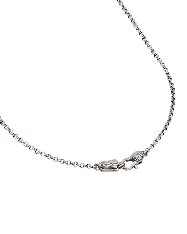 Konstantino Pythia Sterling Silver & Crystal Necklace